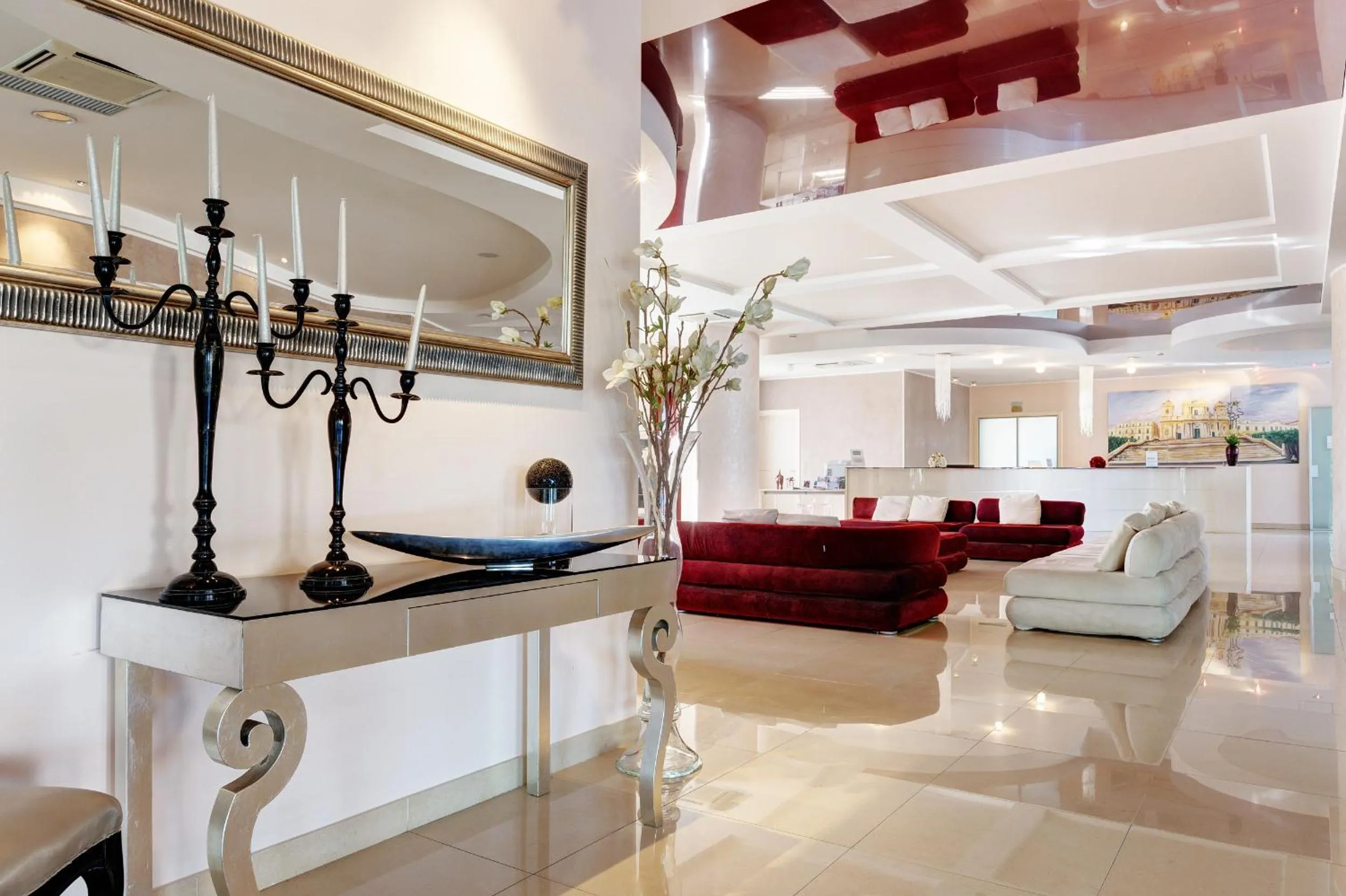 Lobby or reception in Grand Hotel Sofia