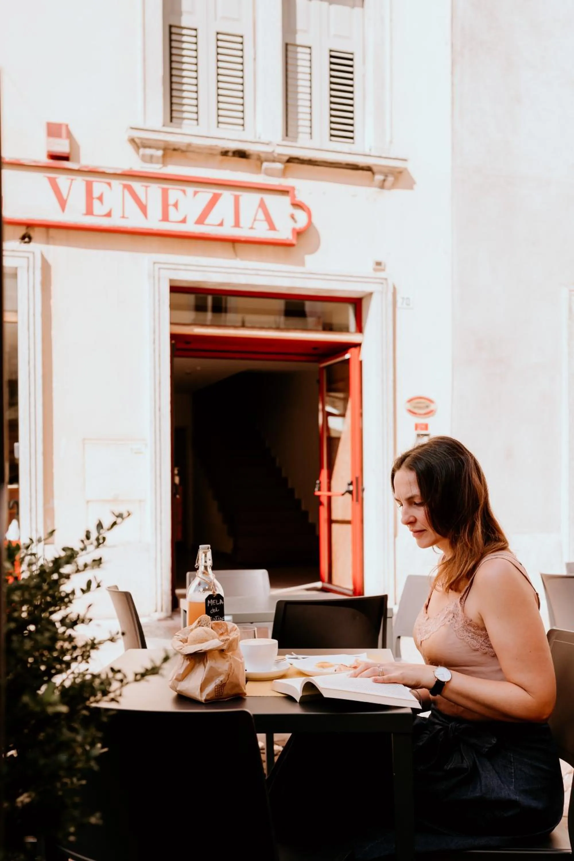 Patio in Hotel Venezia