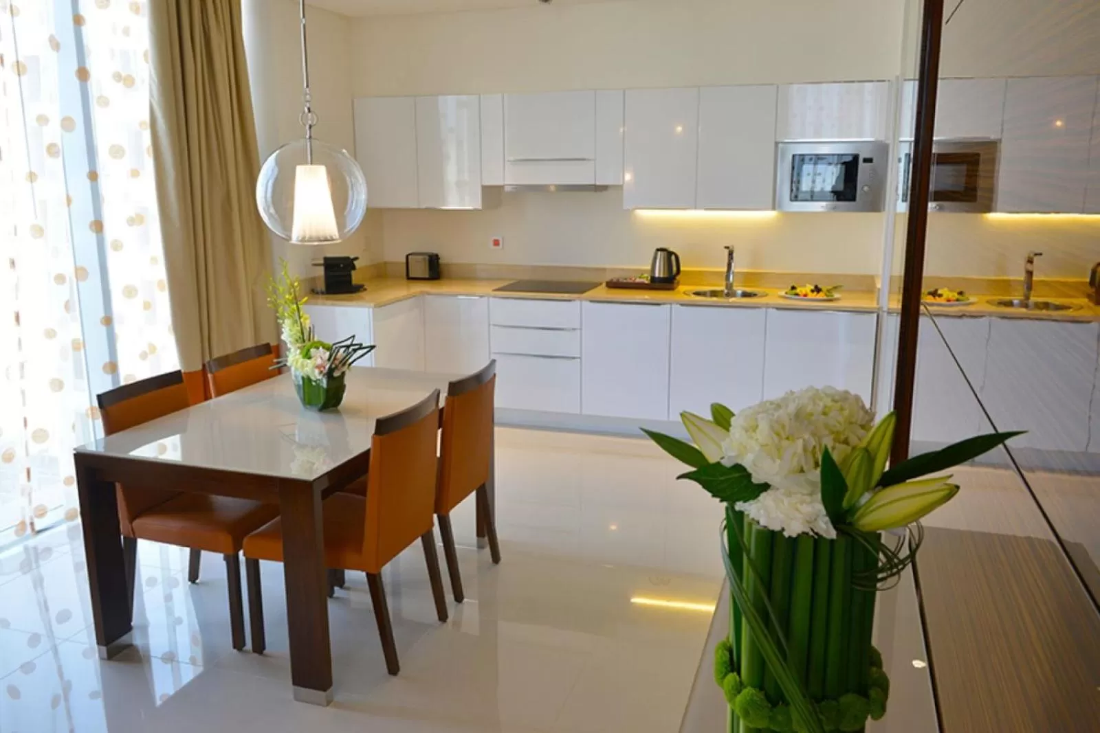 Kitchen or kitchenette in Fraser Suites Diplomatic Area Bahrain