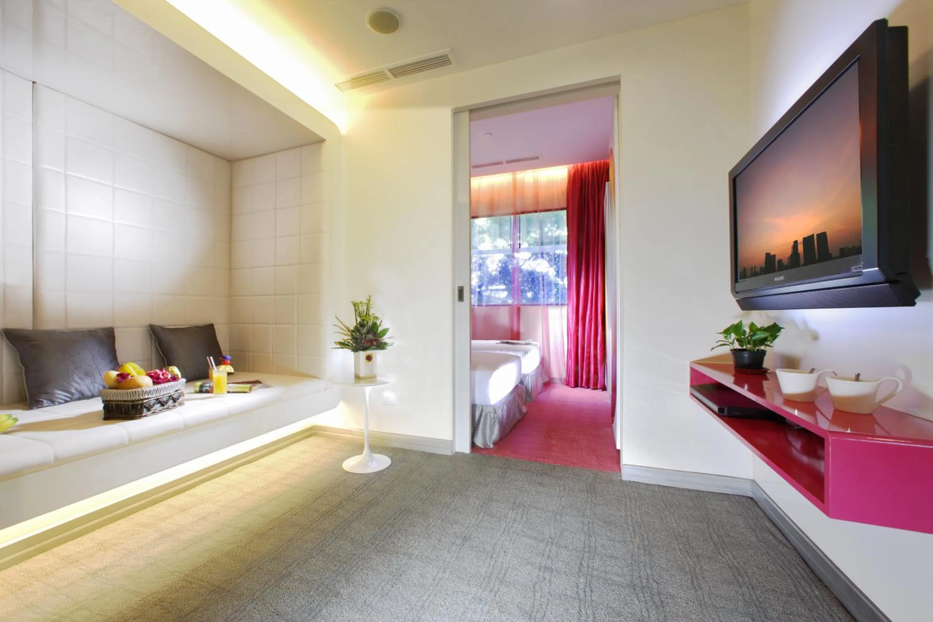 Living room in Hotel Re! @ Pearl's Hill