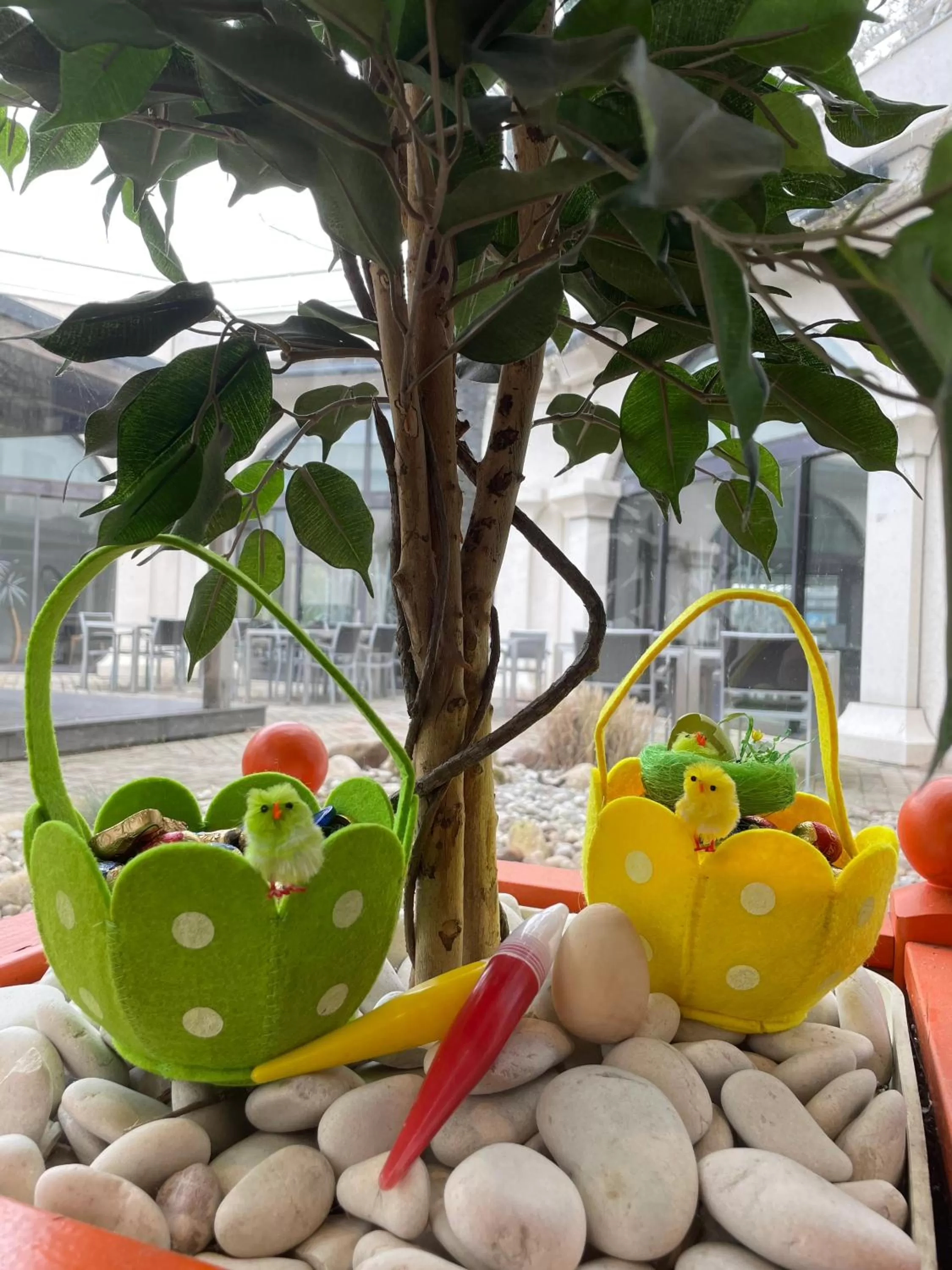 Patio in ibis Styles Melun