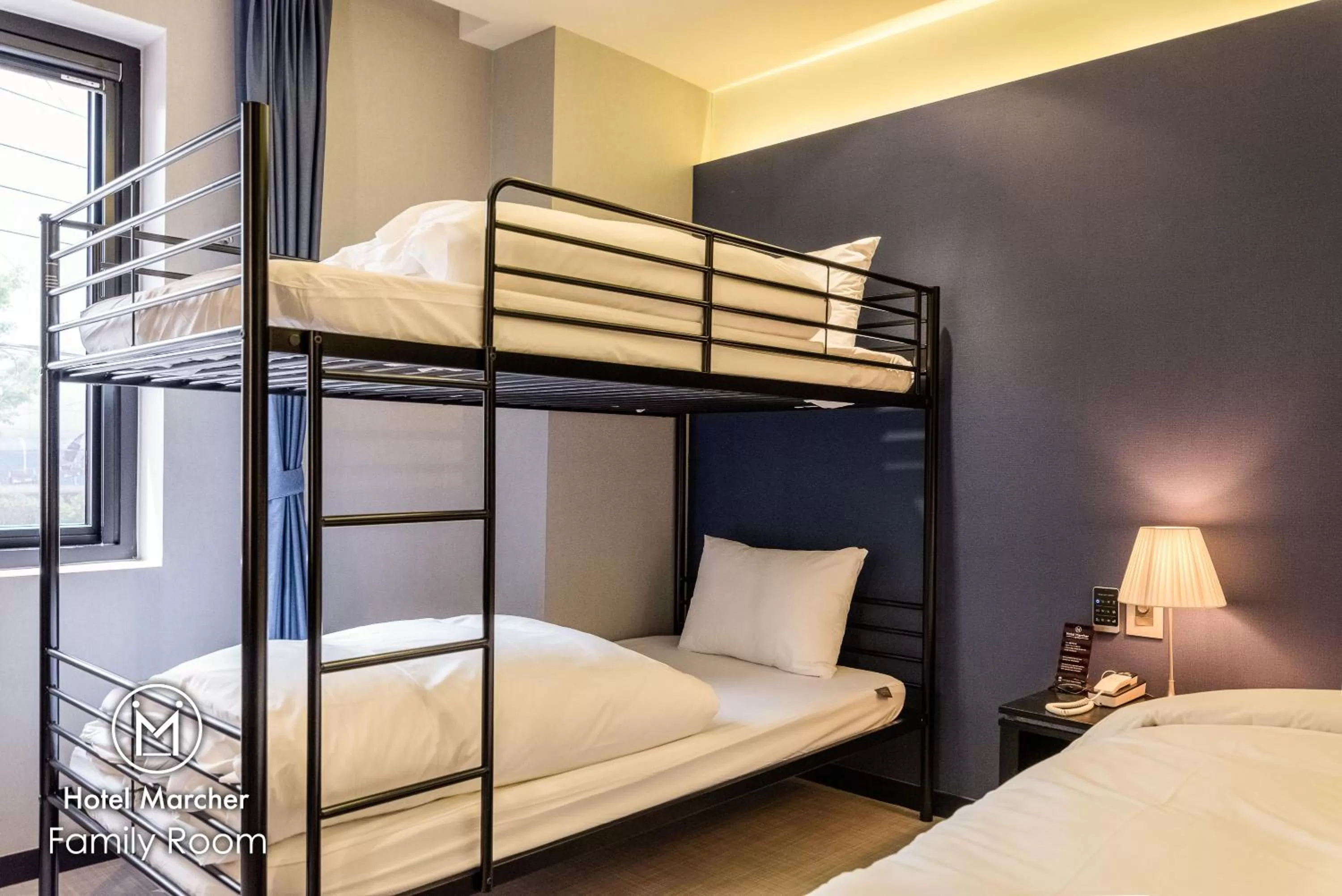 bunk bed, Bed in Hotel Marcher