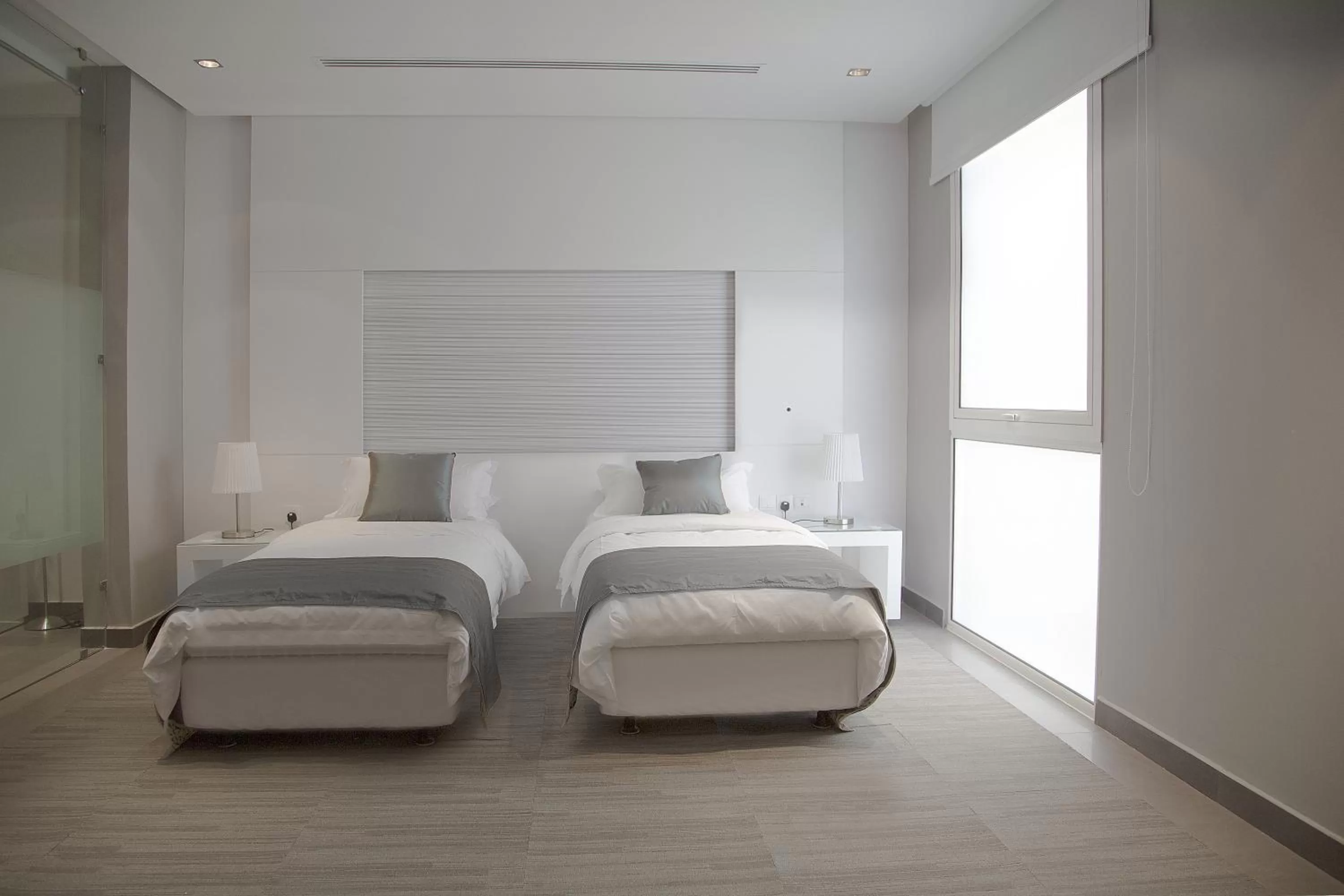 Bed in Rafa Hotel Apart