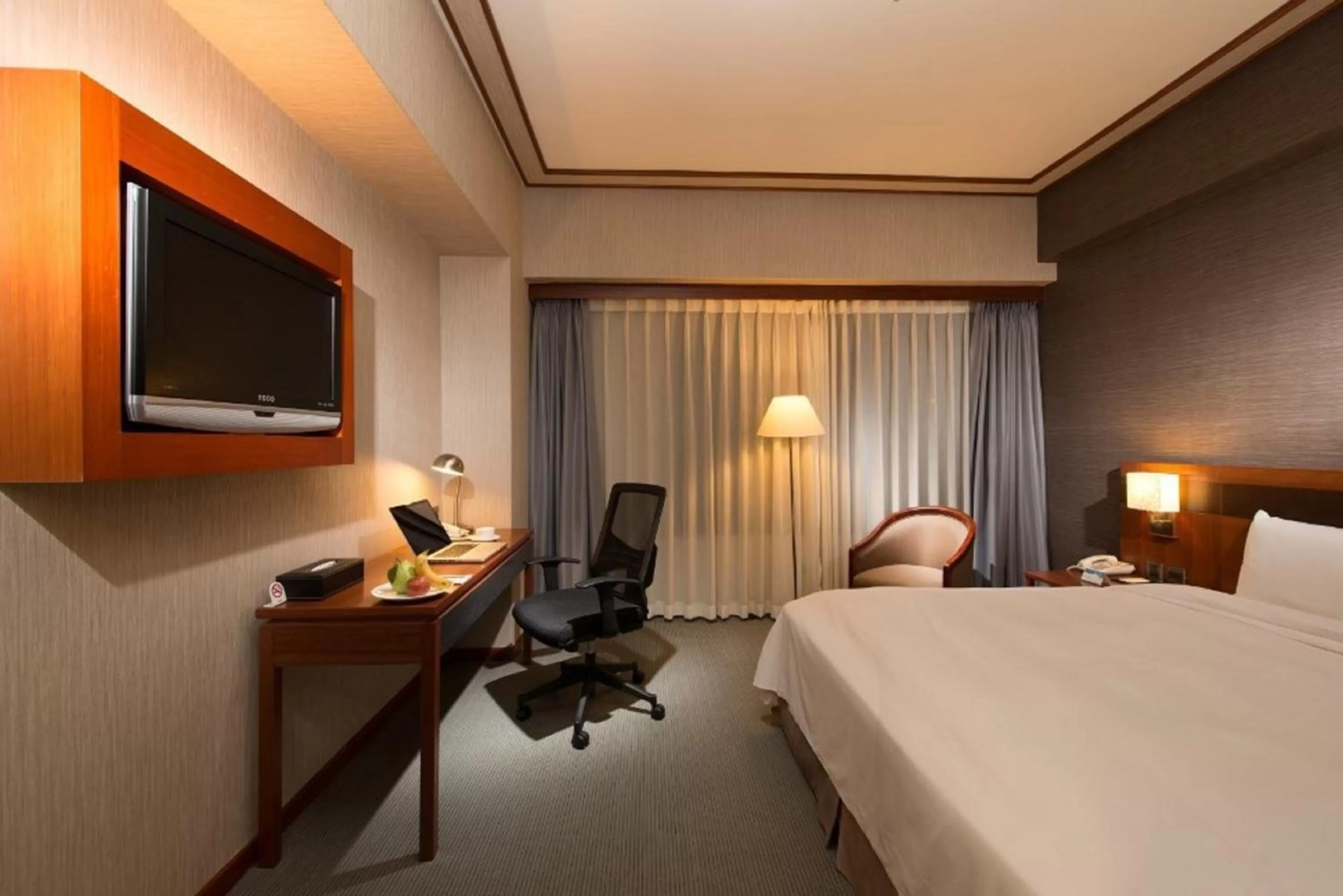 TV and multimedia, Bed in Guide Hotel Hsinchu Zhongyang