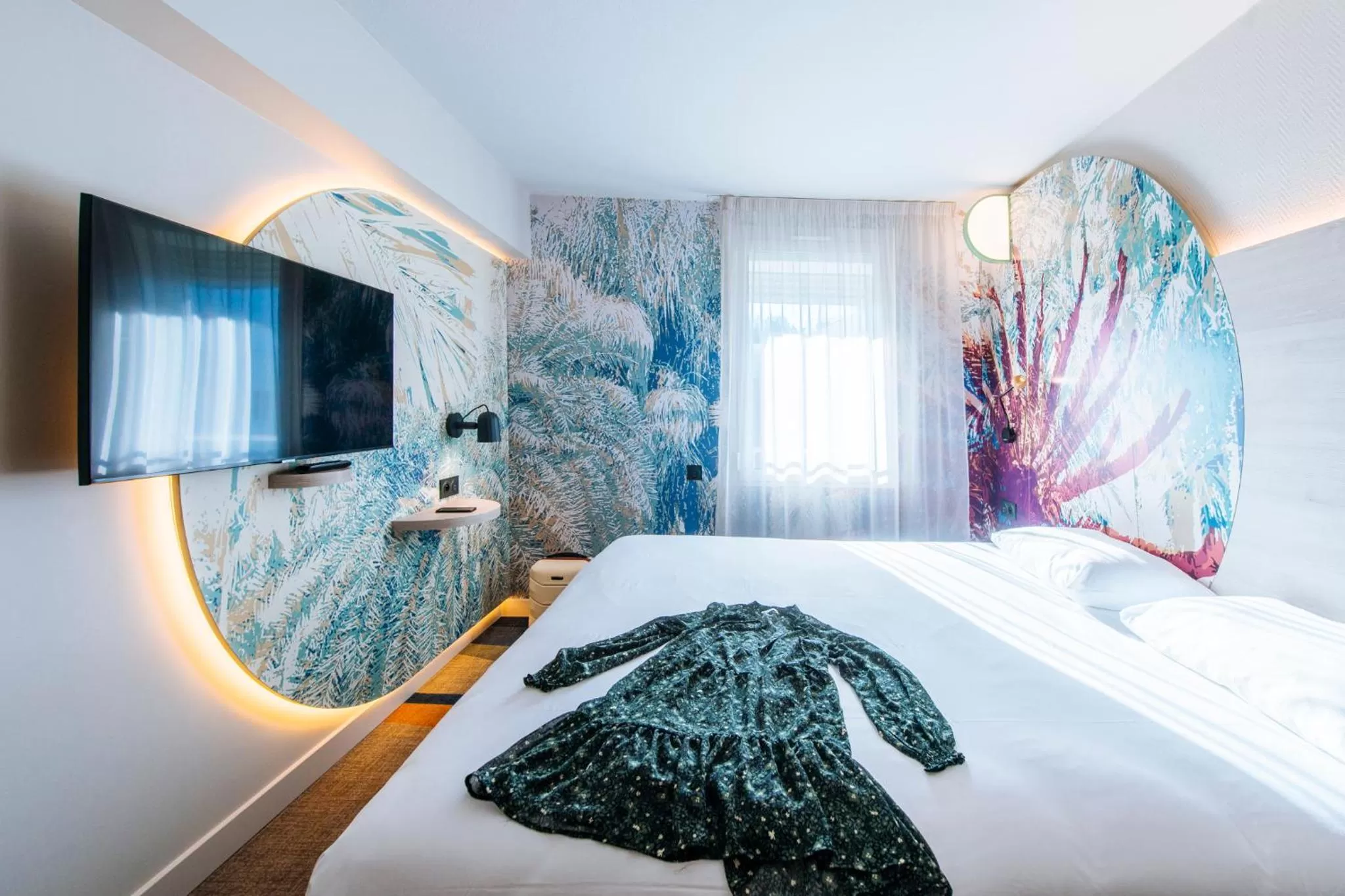 Bed in ibis Styles Antibes