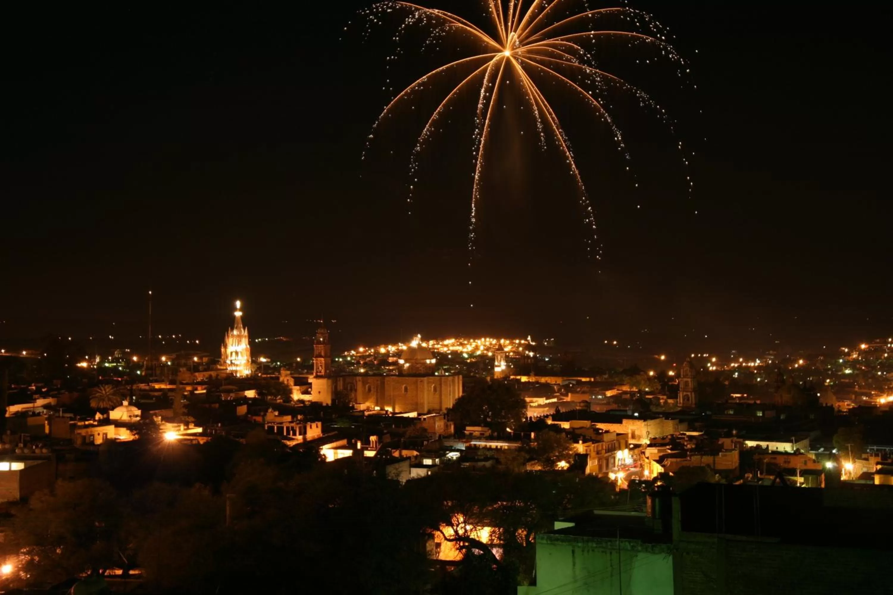 City view in Casa de la Cuesta B&B