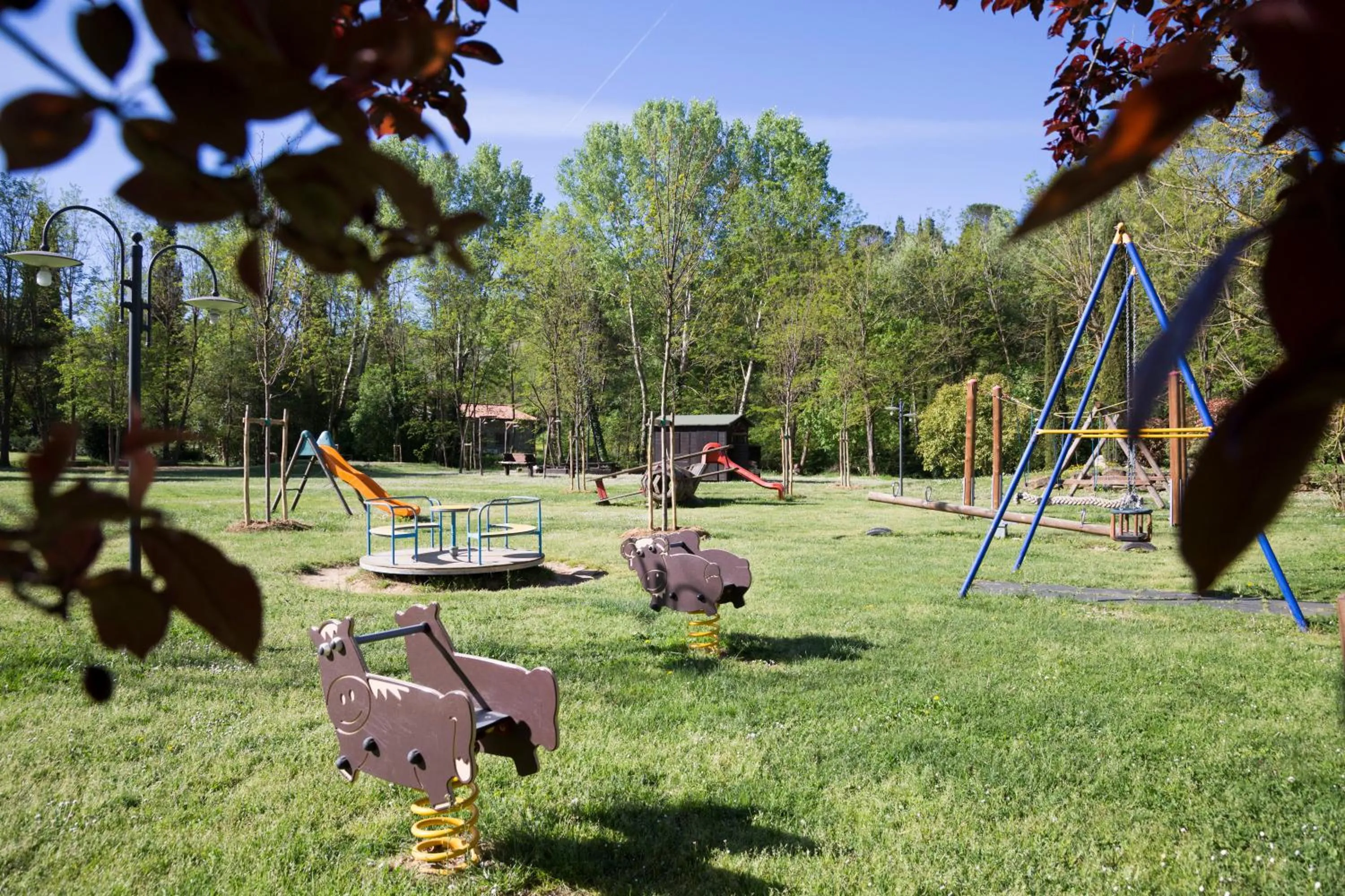 Children play ground in Borgo San Benedetto