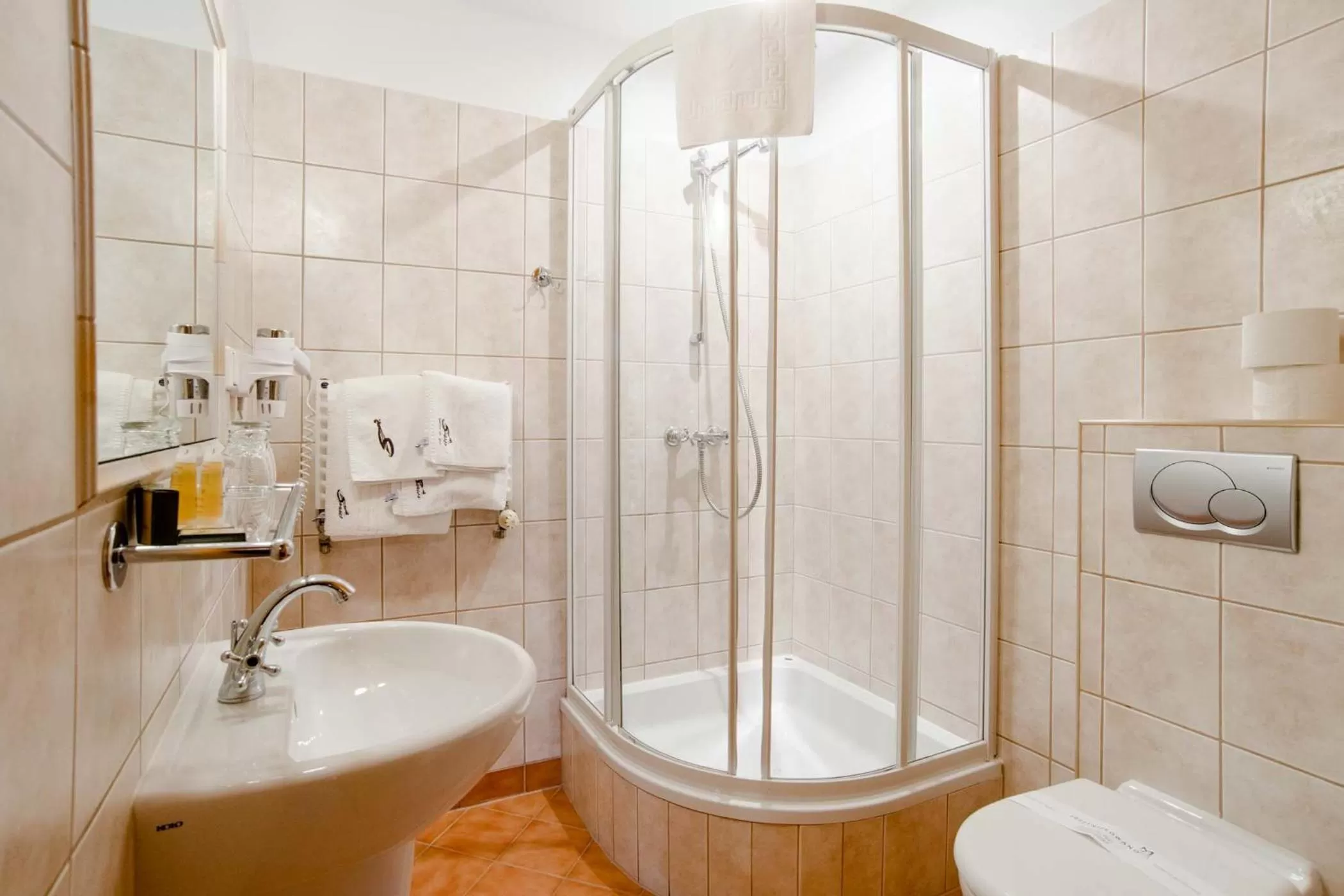 Bathroom in Hotel Sabała