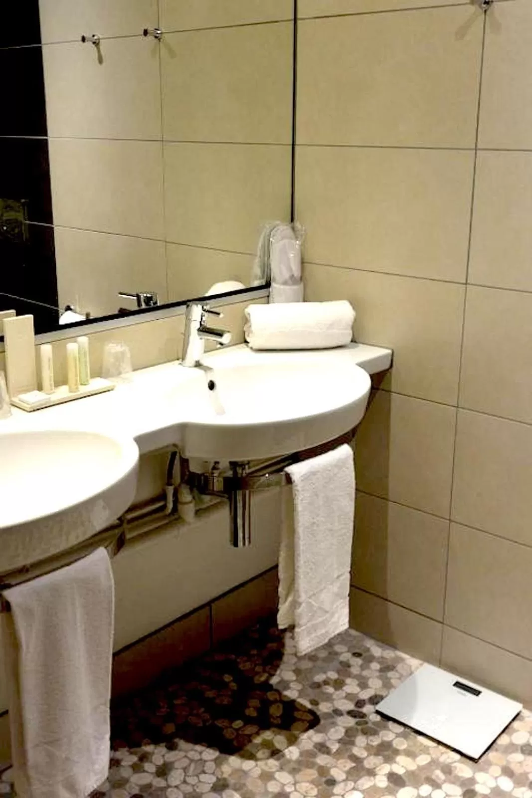 Bathroom in Golden Tulip Bâle Mulhouse - Hôtel Restaurant