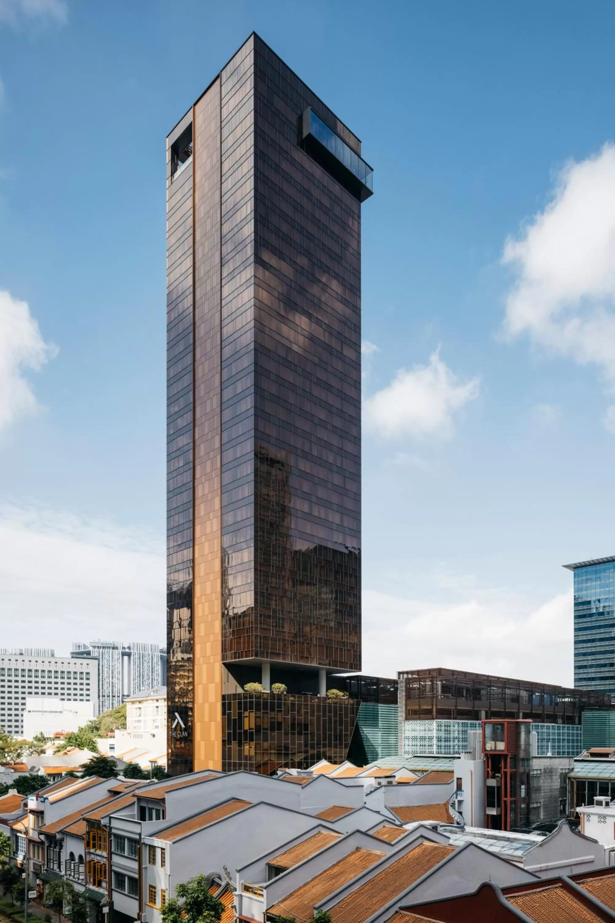 Property building in The Clan Hotel Singapore by Far East Hospitality