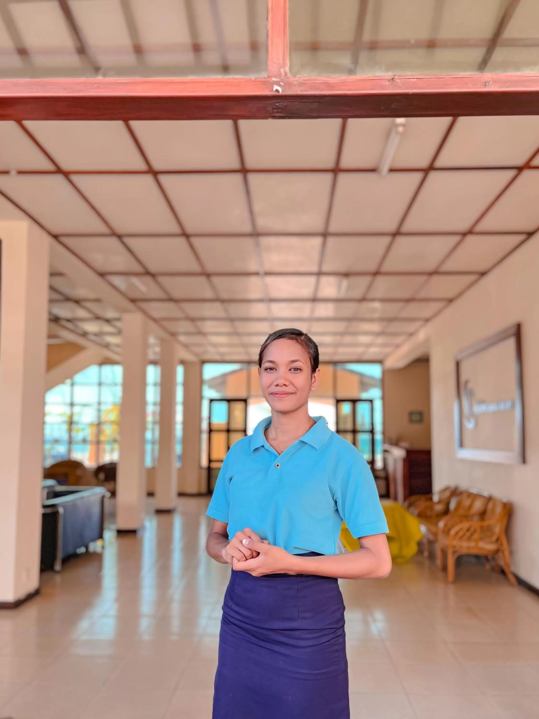 Staff in Arbiru Beach Resort