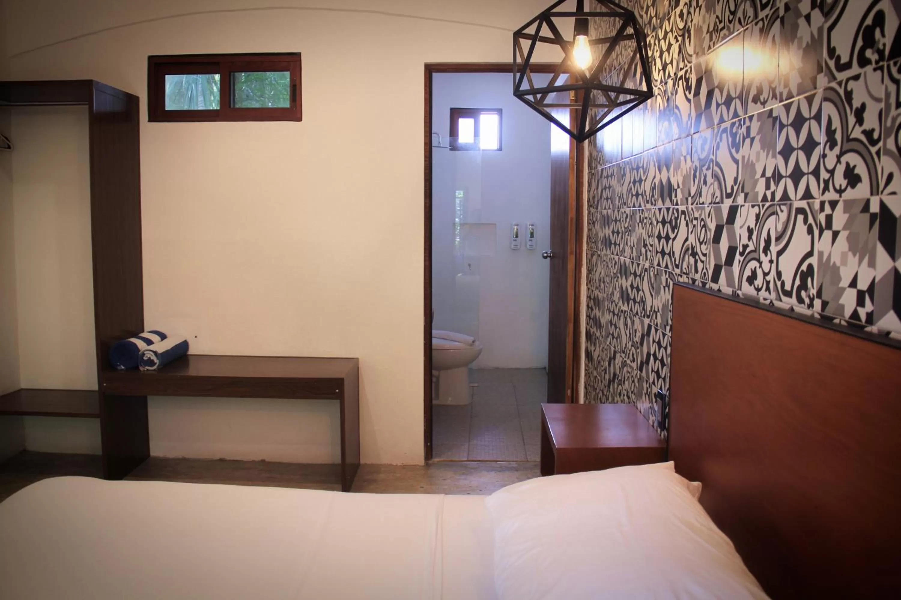 Bedroom, Bed in Casa Shiva Bacalar by MIJ