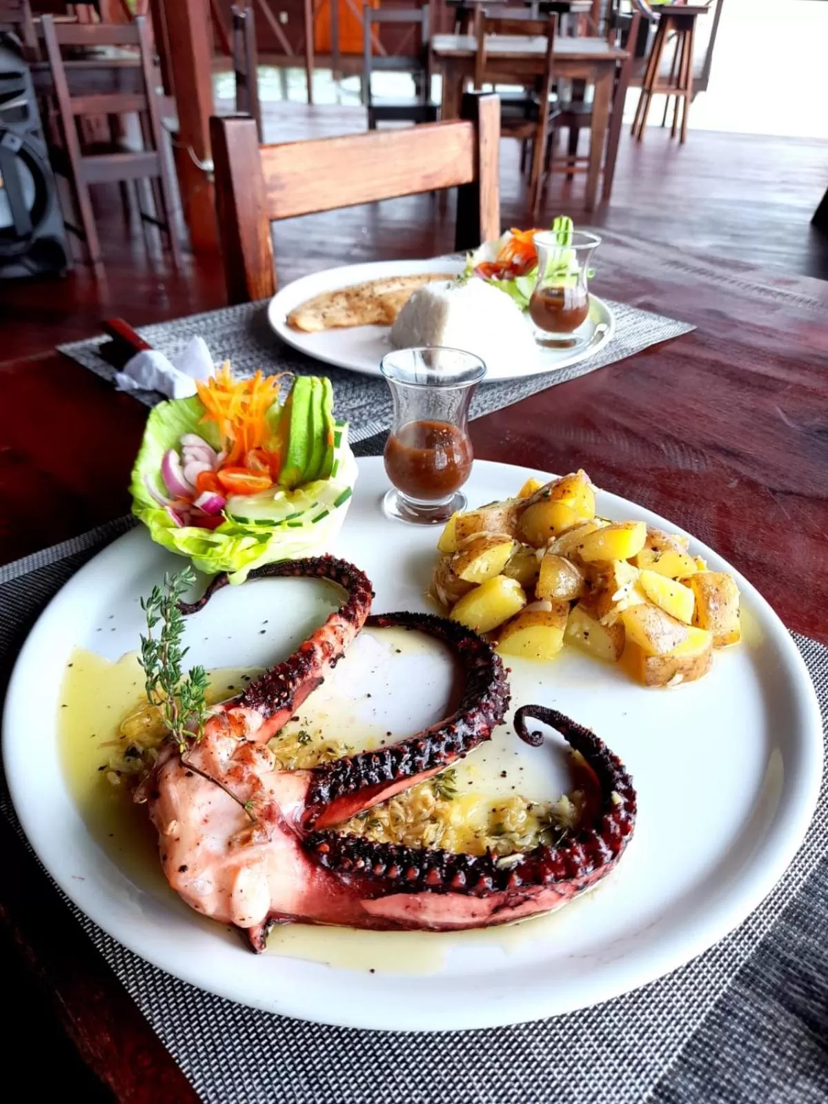 Food in Aqui hoy cabañas