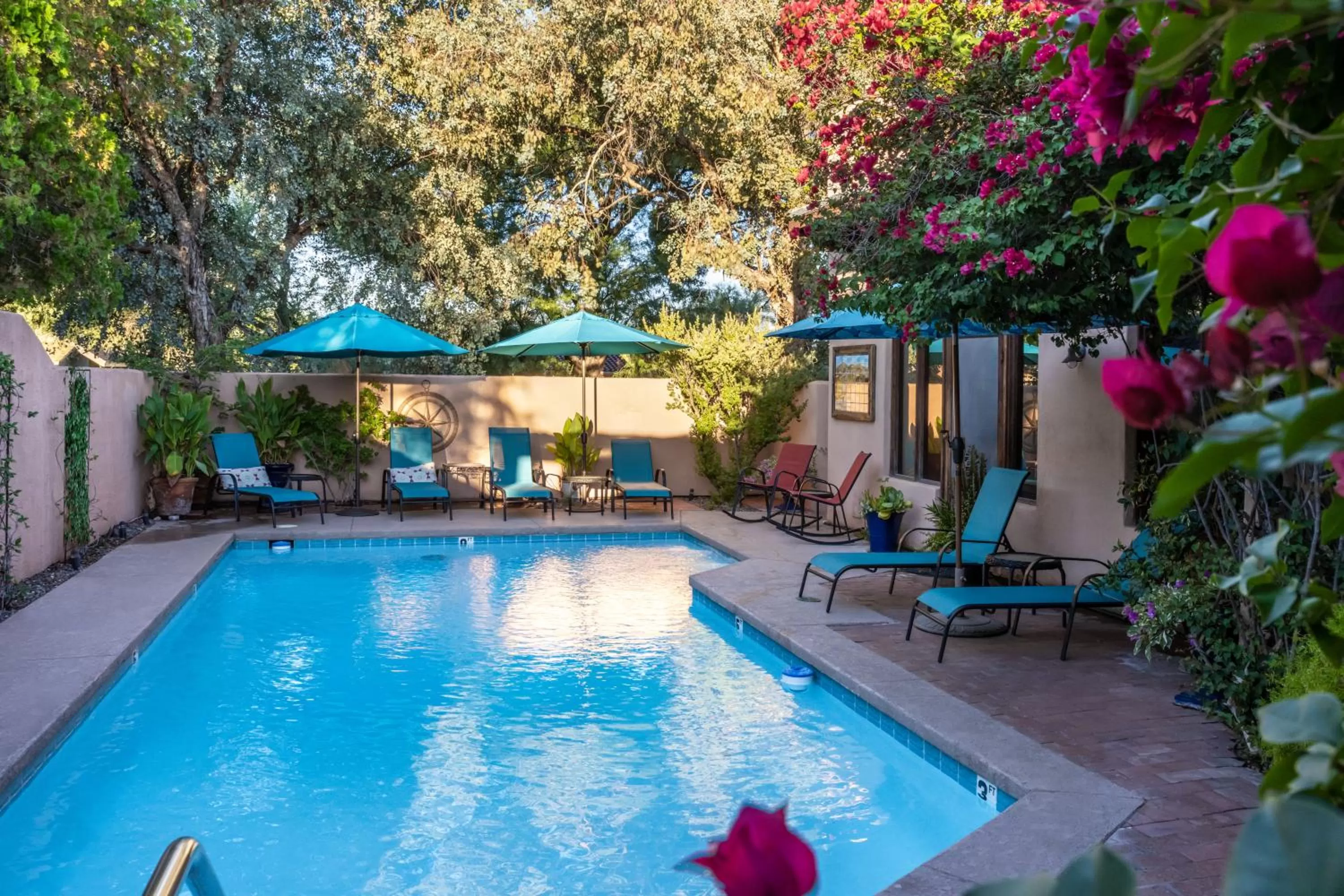 Swimming Pool in Adobe Rose Inn