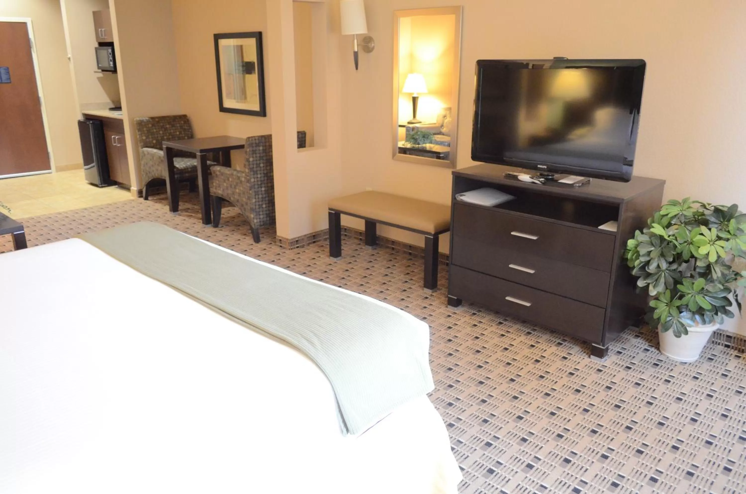 TV and multimedia, Bed in Holiday Inn Express Hotel & Suites Houston Energy Corridor - West Oaks, an IHG Hotel