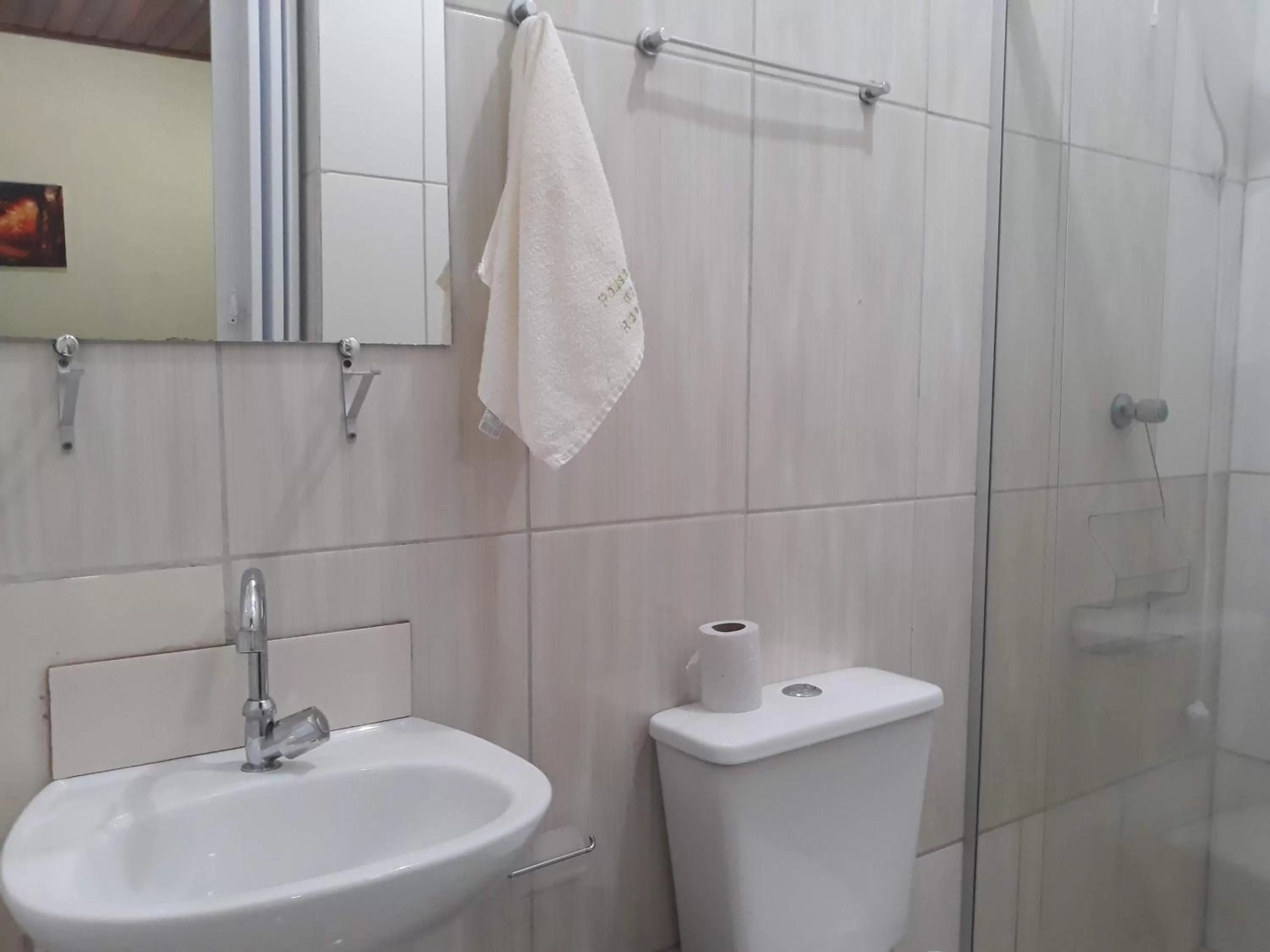 Shower in Pousada do Ribeirão