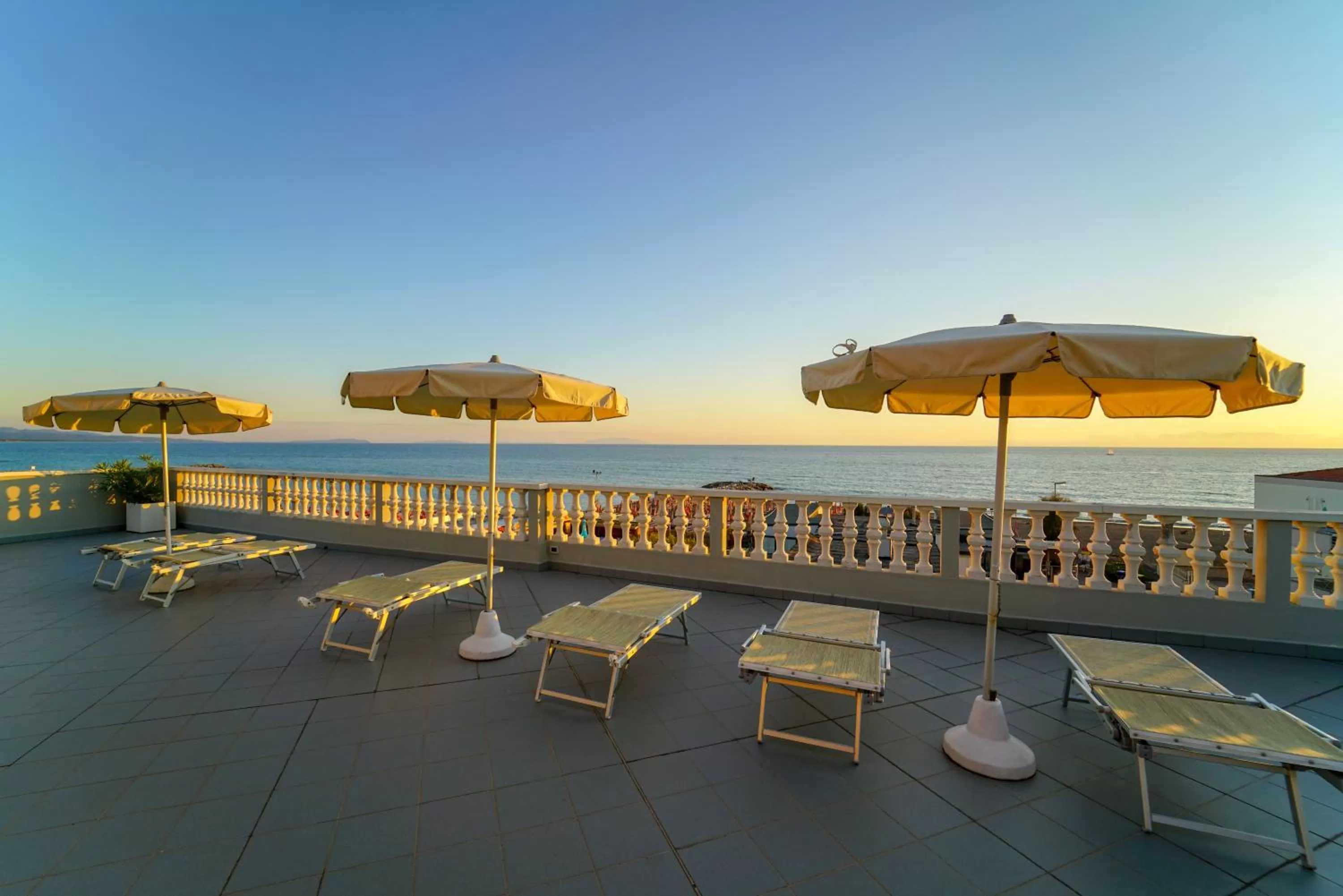 Solarium in HG Hotel Il Settebello