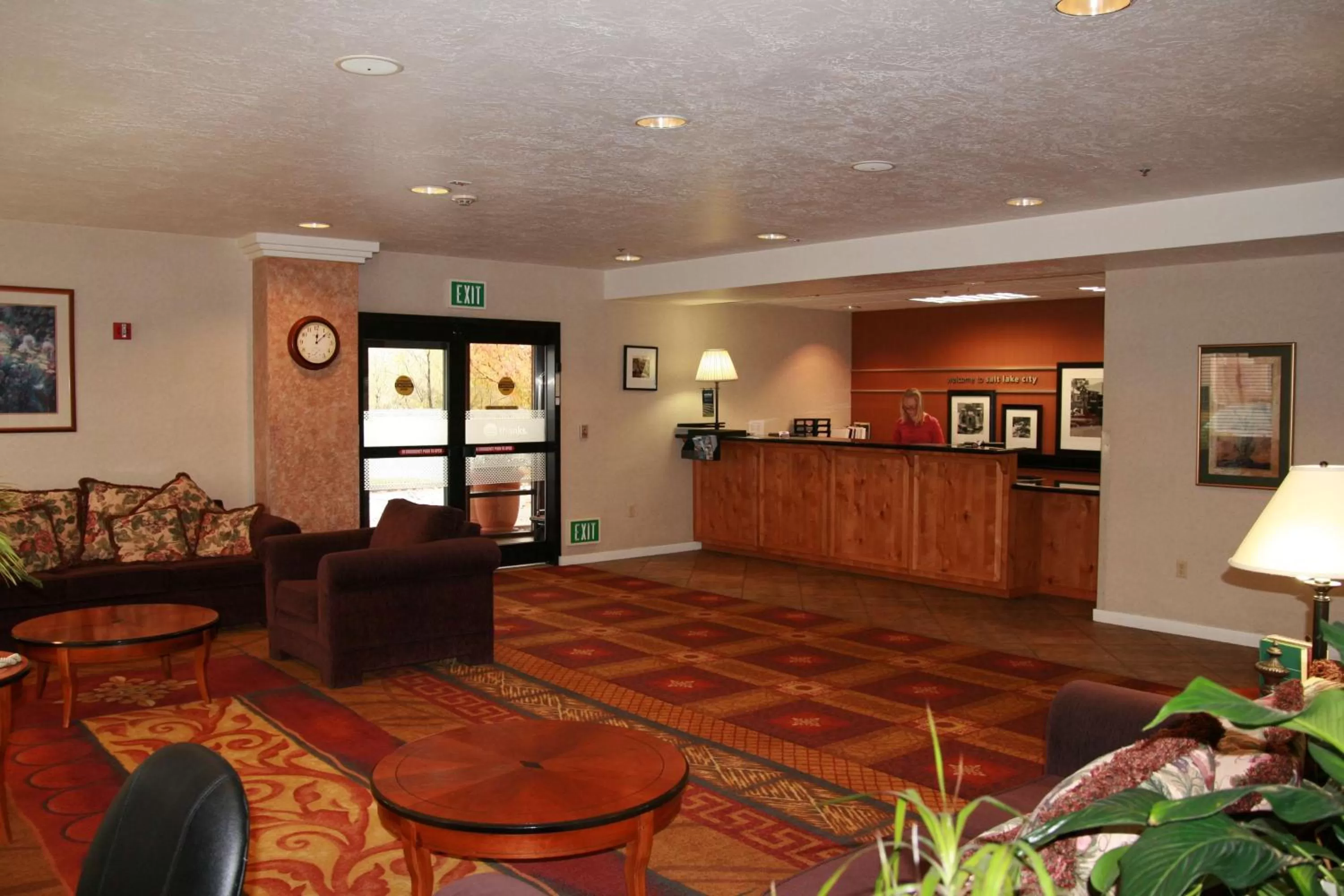 Lobby or reception in Hampton Inn Salt Lake City/Murray