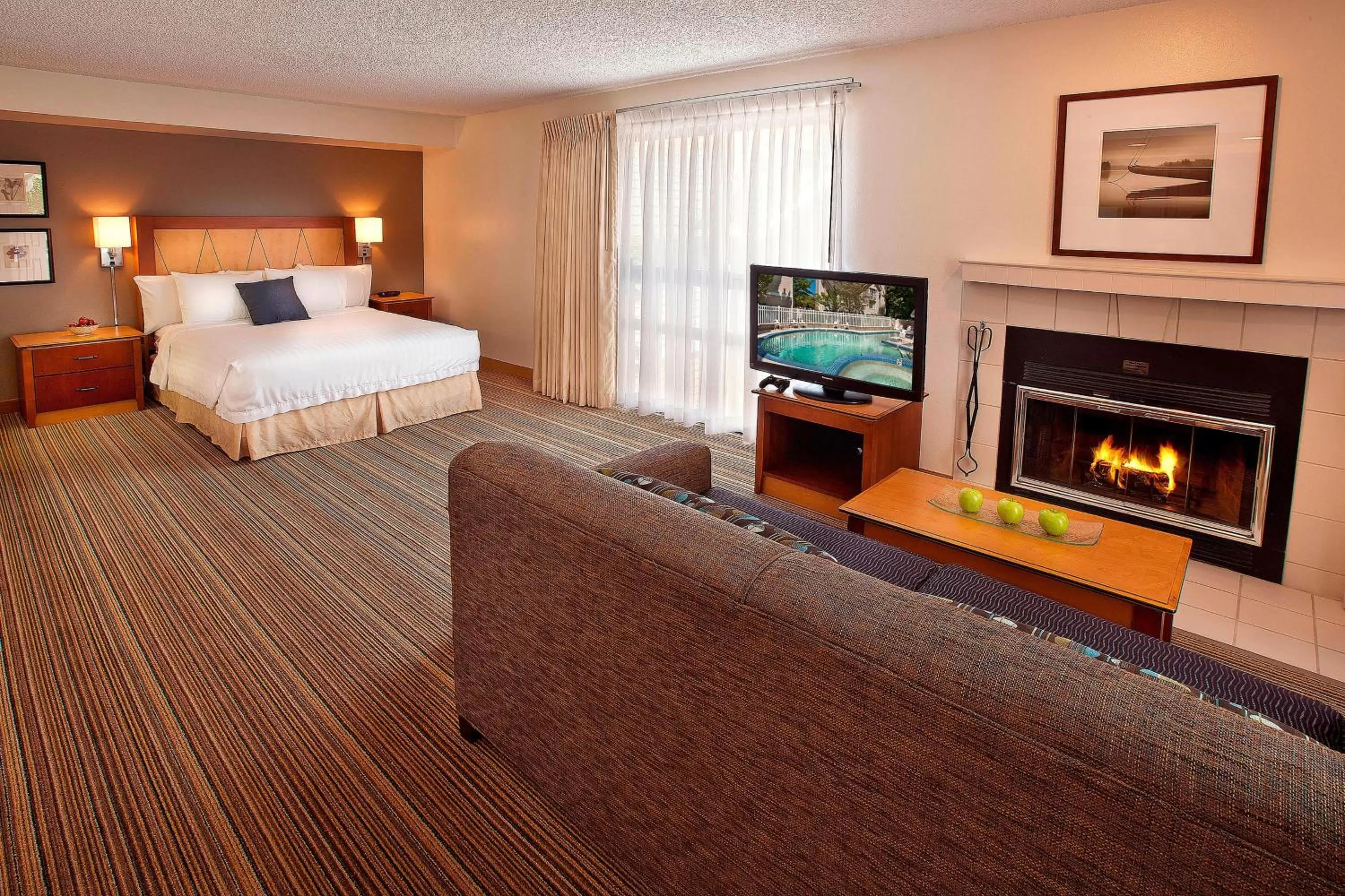 Bedroom, Bed in Residence Inn by Marriott Portland South-Lake Oswego