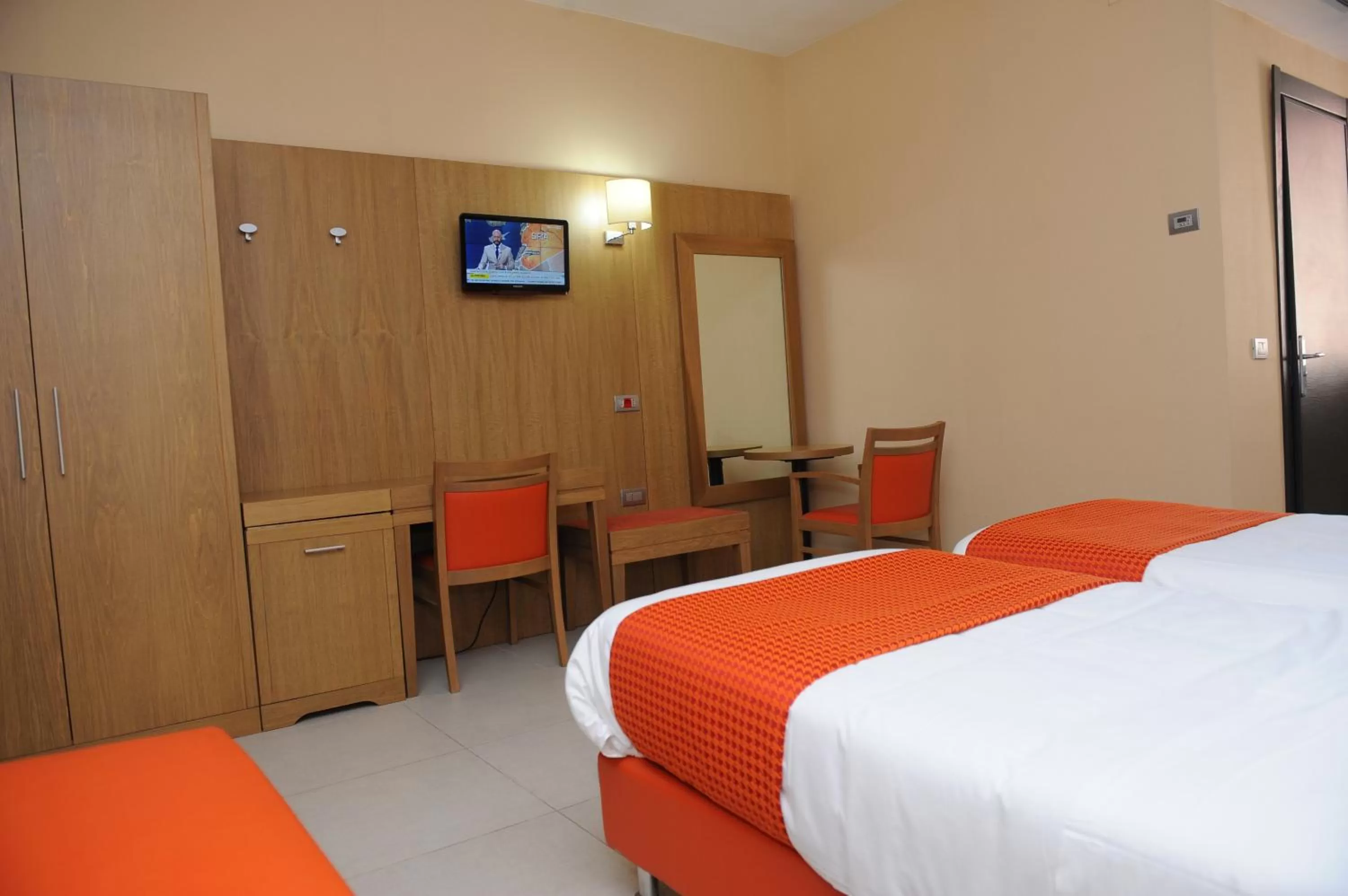 Photo of the whole room, Bed in Hotel Ristorante La Campagnola