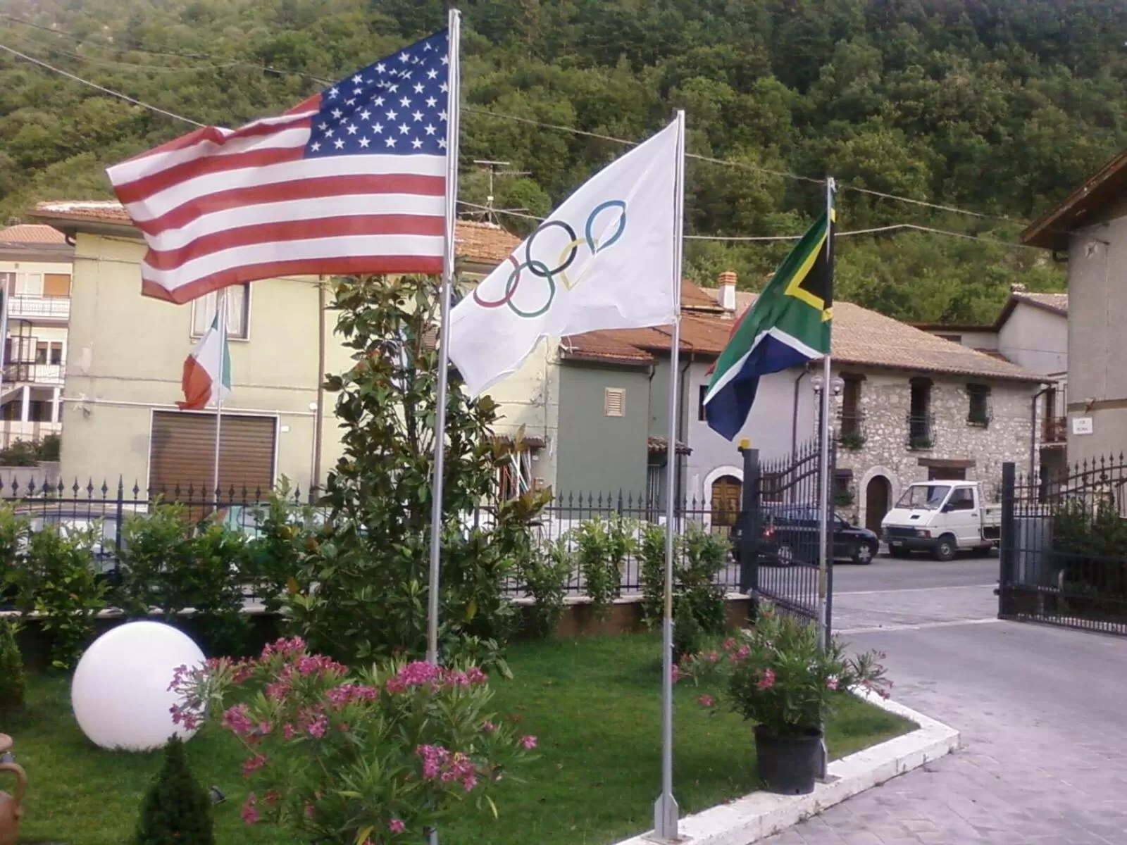 Decorative detail in Hotel de Meis