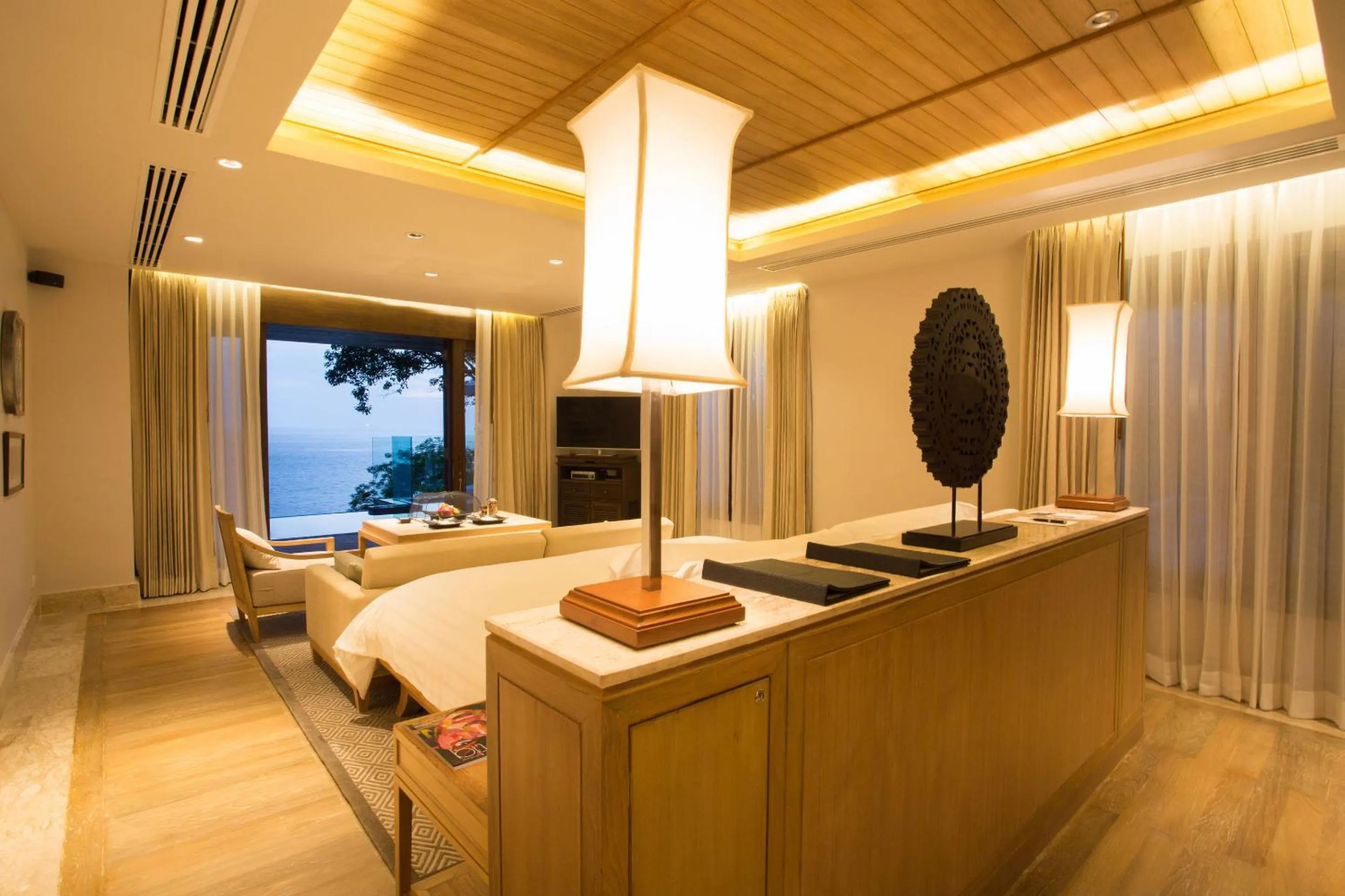 Bedroom in Trisara Villas & Residences Phuket