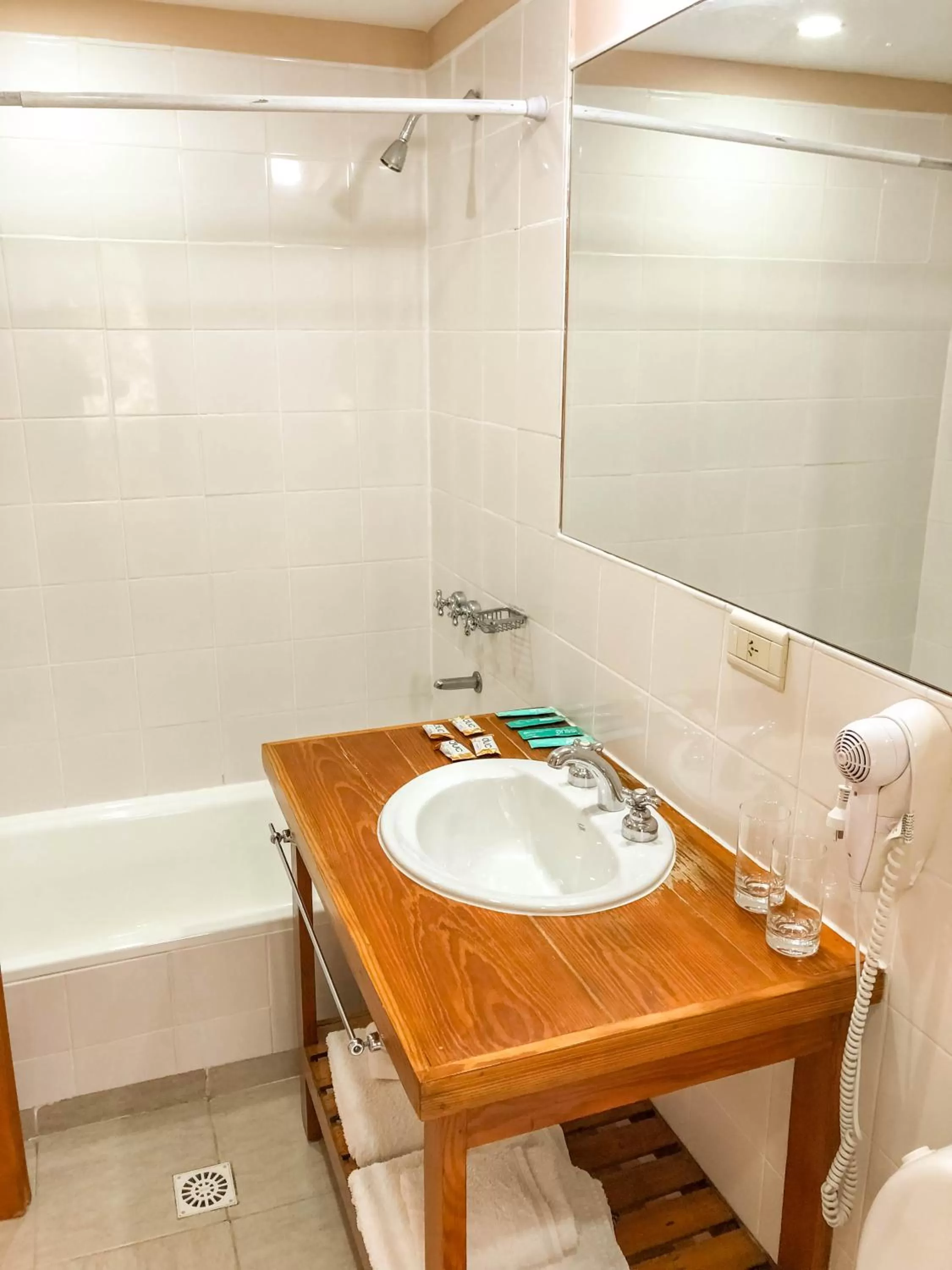 Bathroom in Hosteria La Estepa