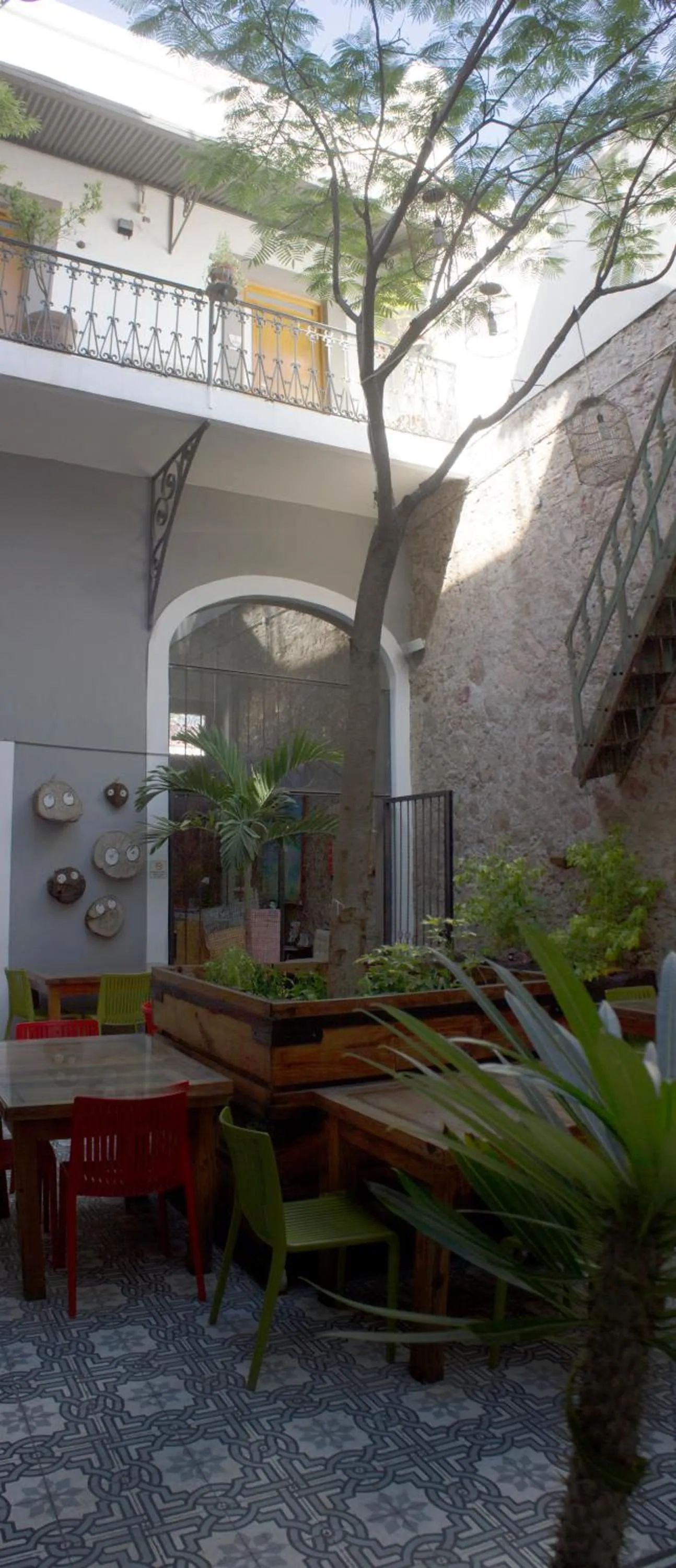 Patio in Kuku Ruku Hotel