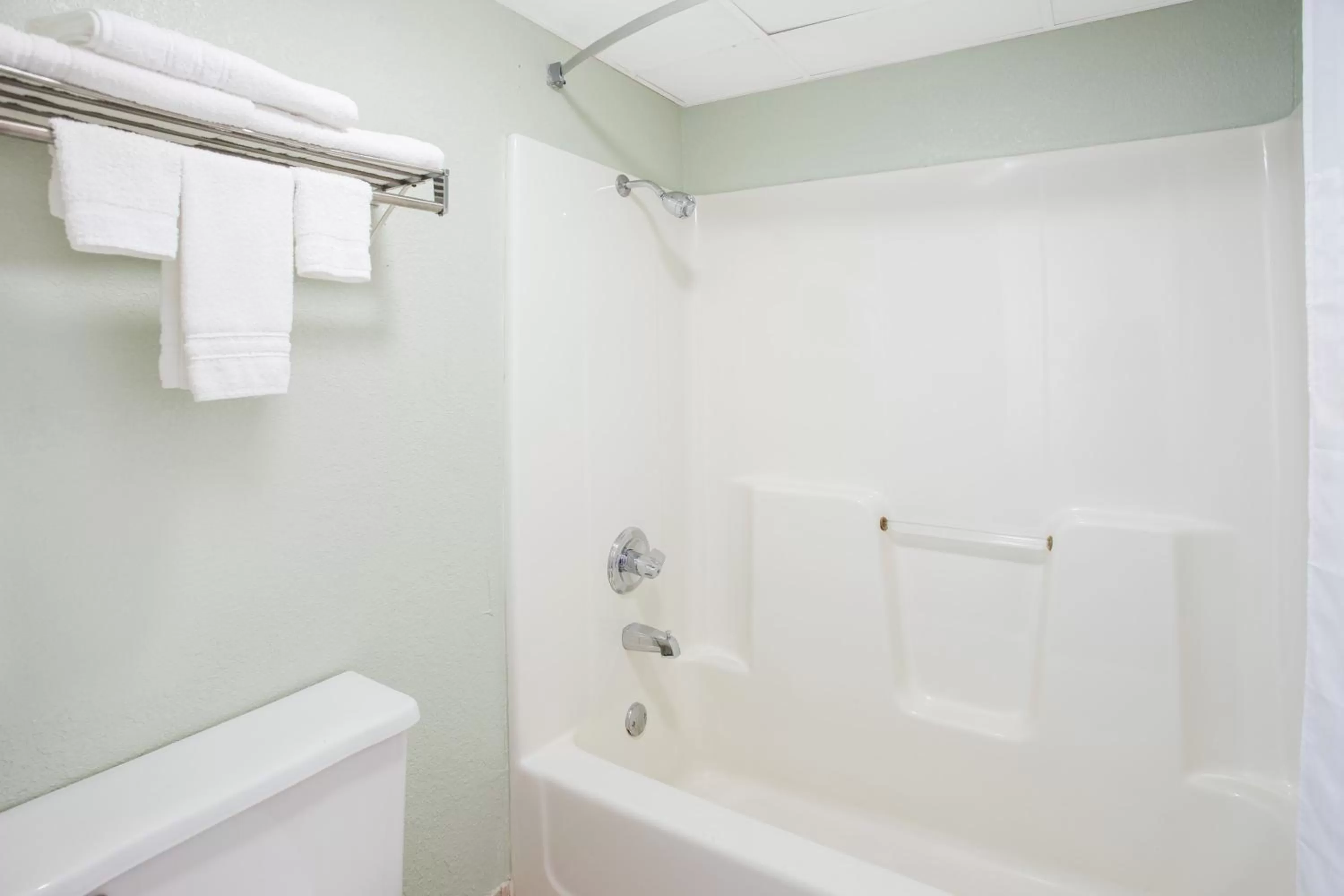 Bathroom in Days Inn by Wyndham Harrison