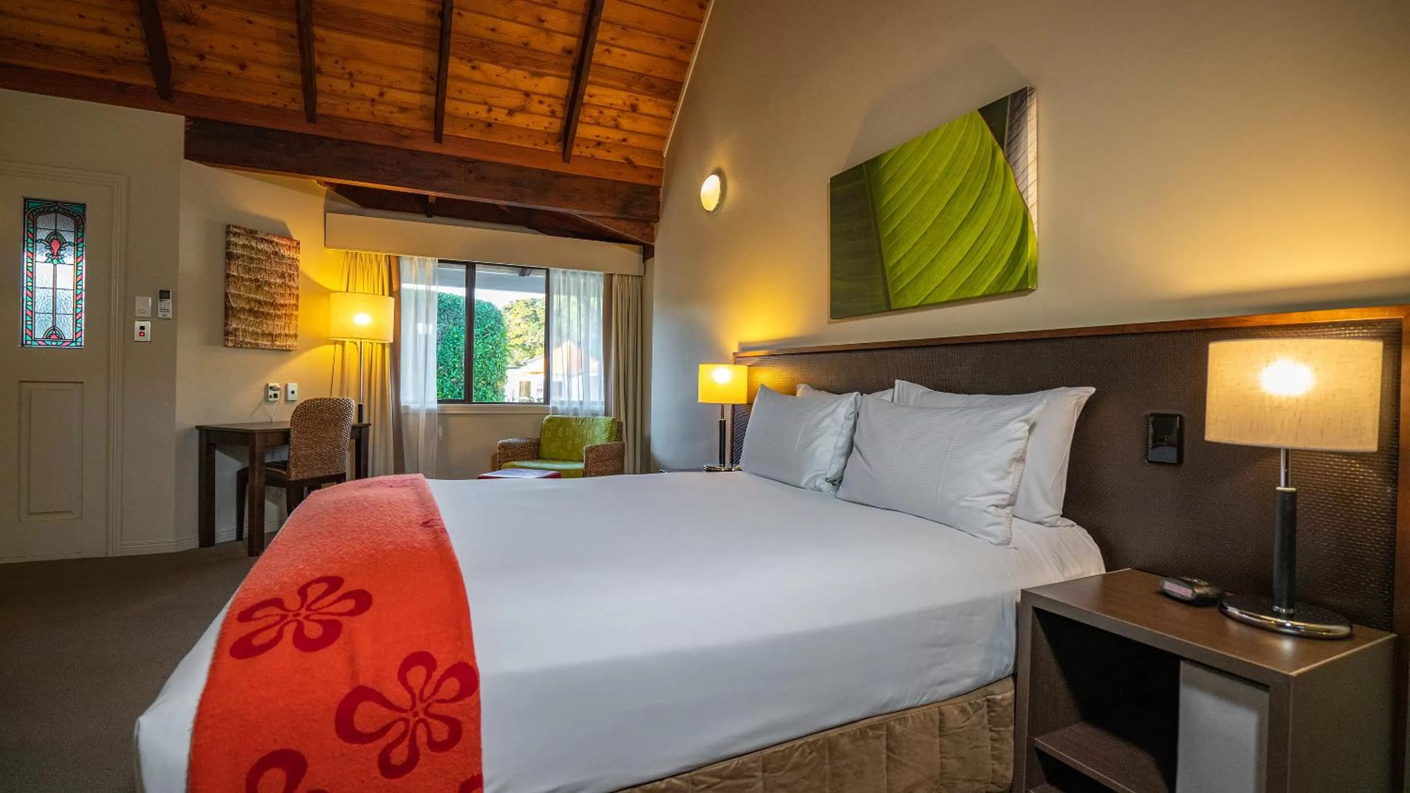 Bed in Scenic Hotel Bay of Islands