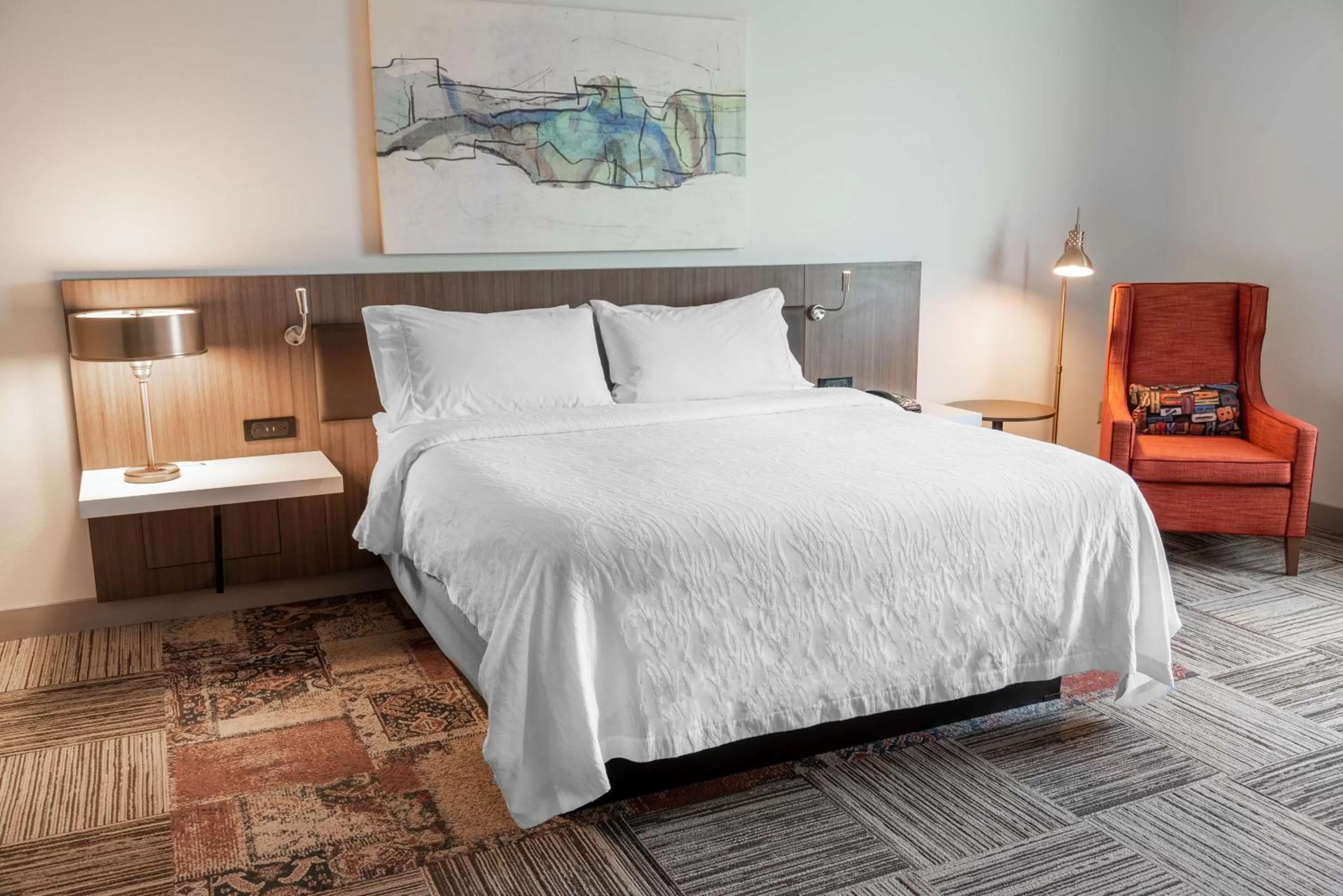 Bed in Hilton Garden Inn North Little Rock