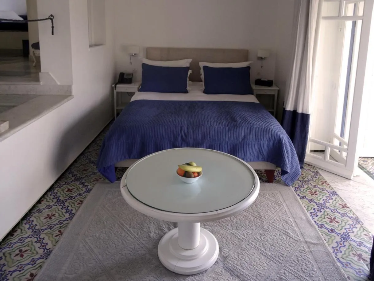 Bedroom, Bed in La Villa Bleue-Sidi Bou Said