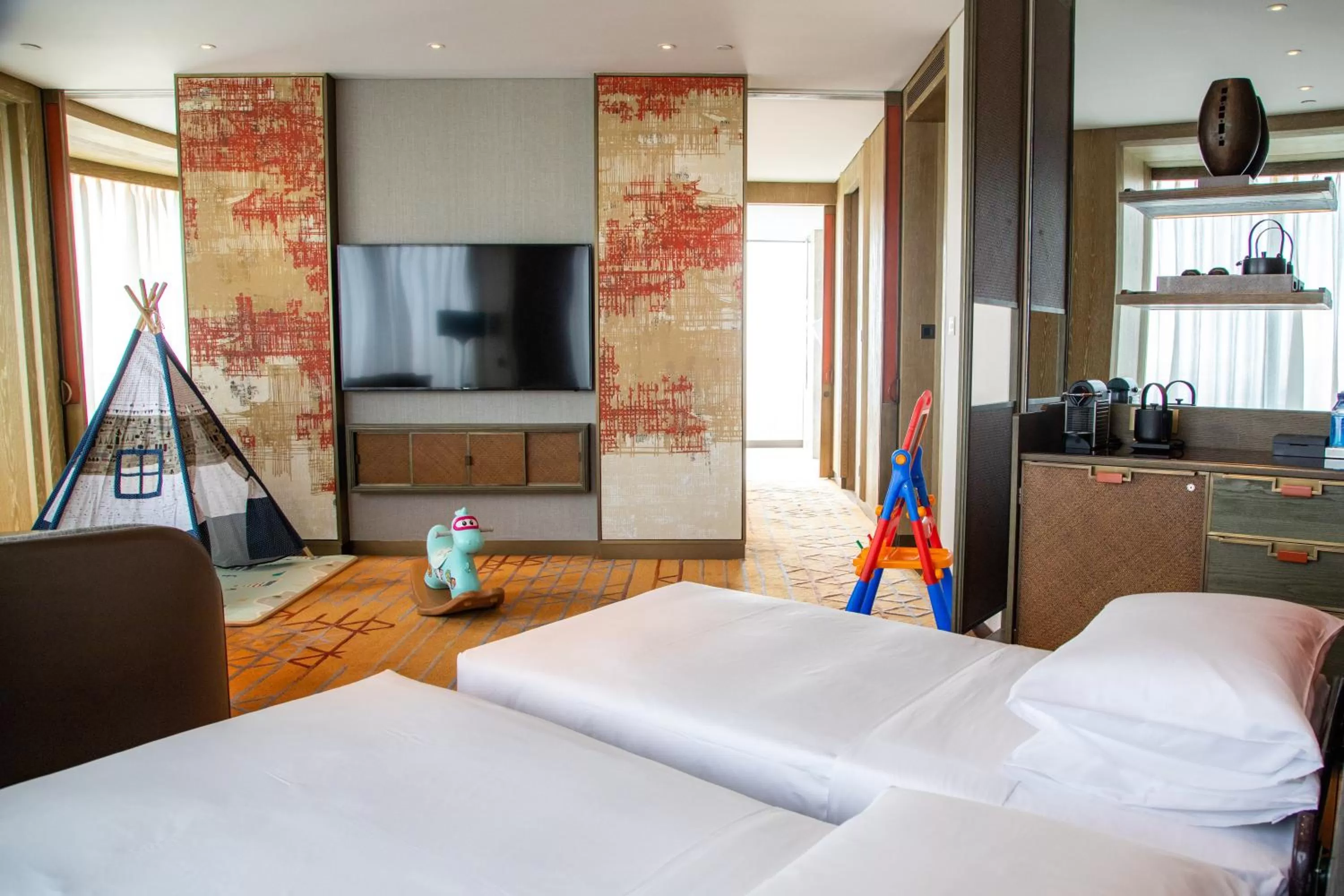 Bed in Grand Hyatt Xi'an