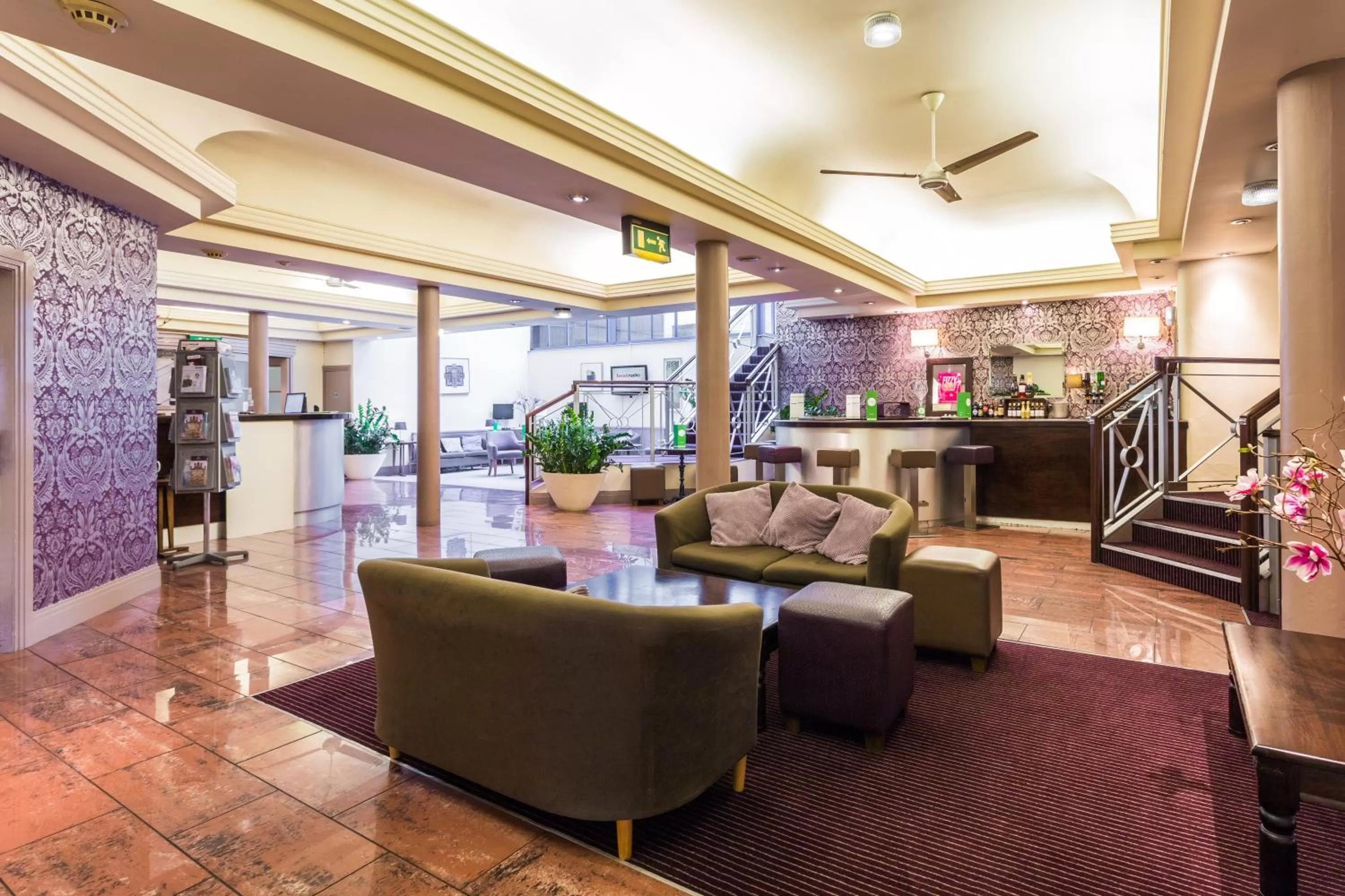 Lobby or reception in The Gardens Hotel