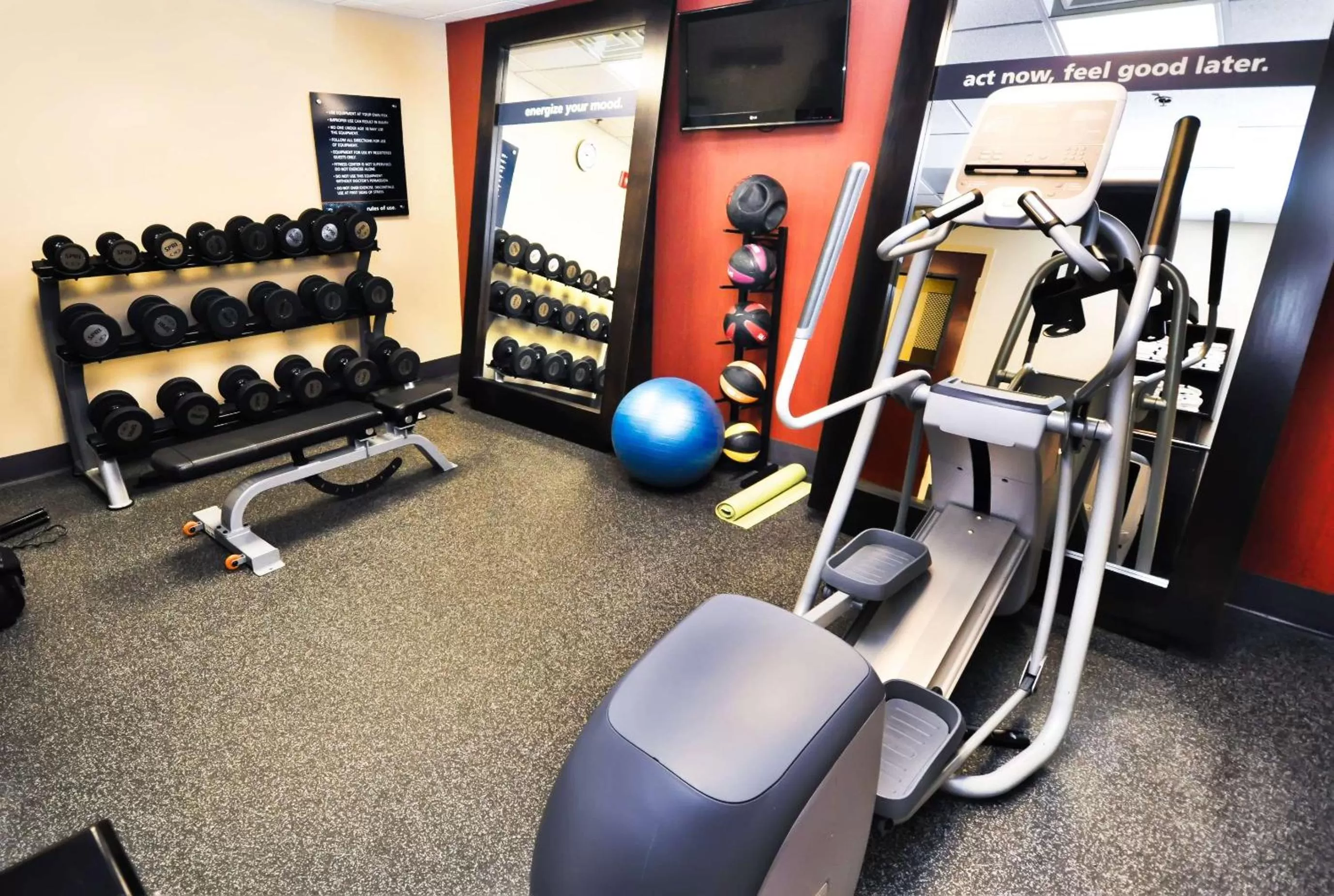 Fitness centre/facilities in Hampton Inn Carrollton KY