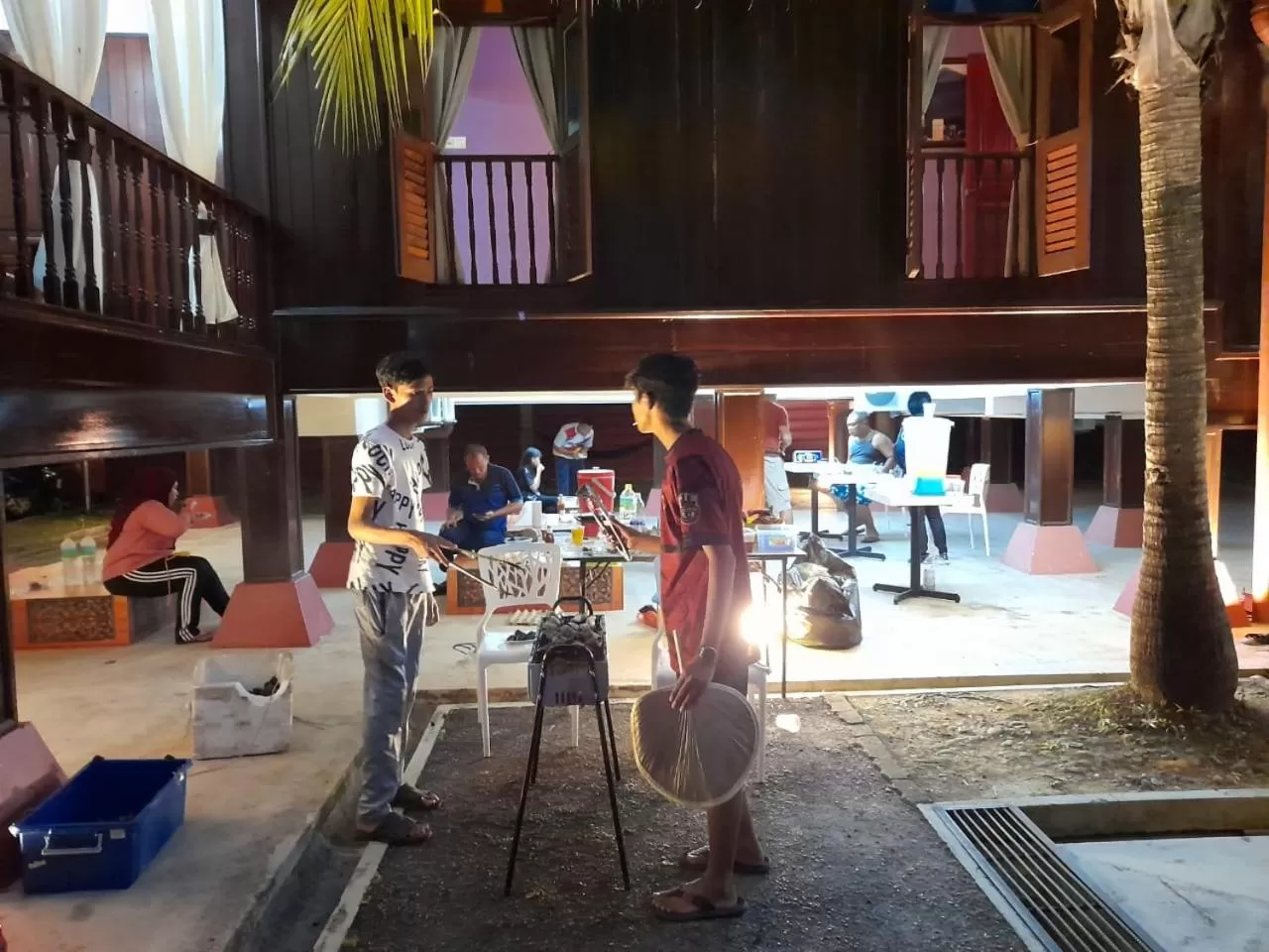 BBQ facilities in MORTEN VILLA MELAKA