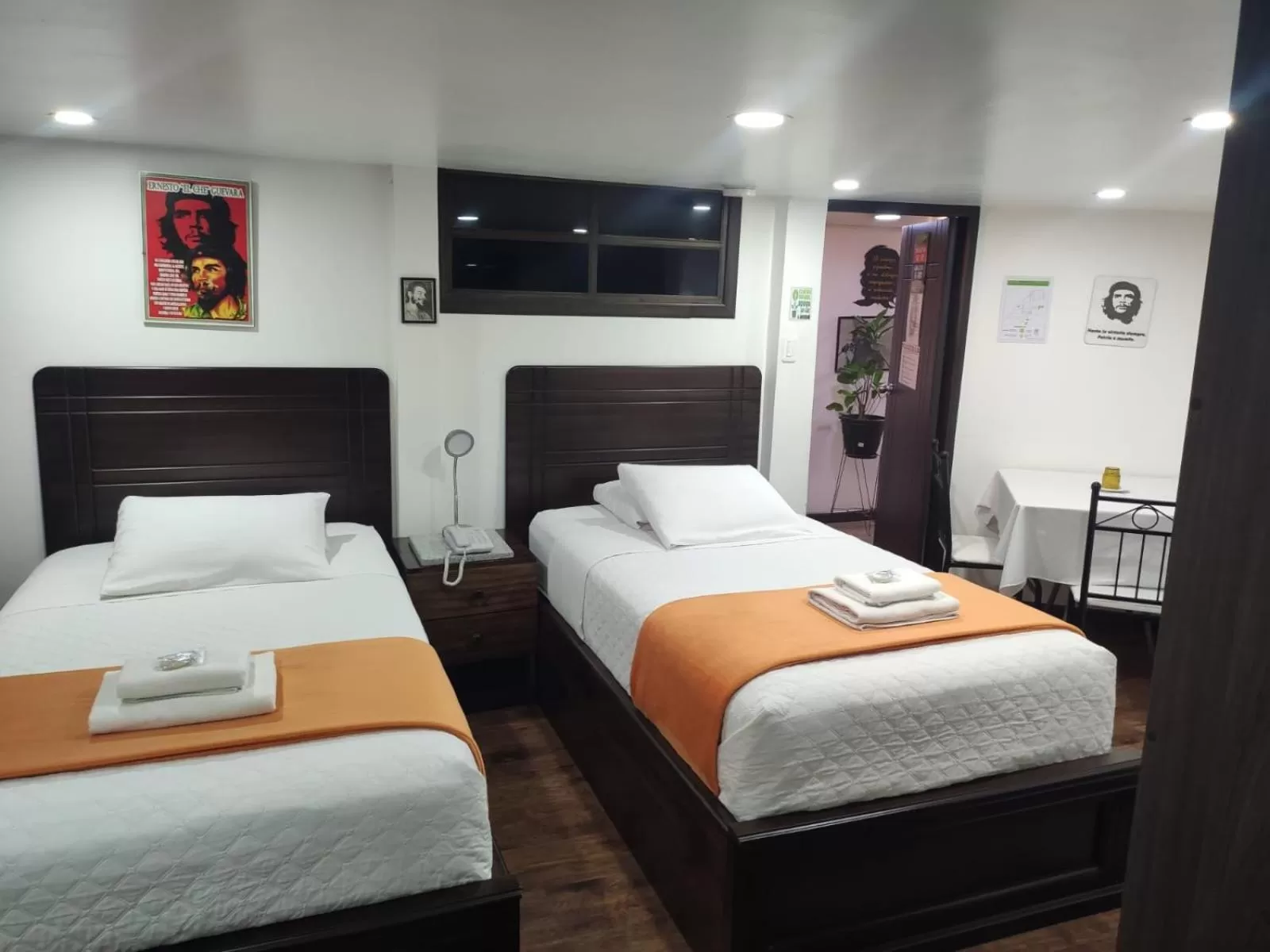 Bed in Hotel el Che No apto para corruptos