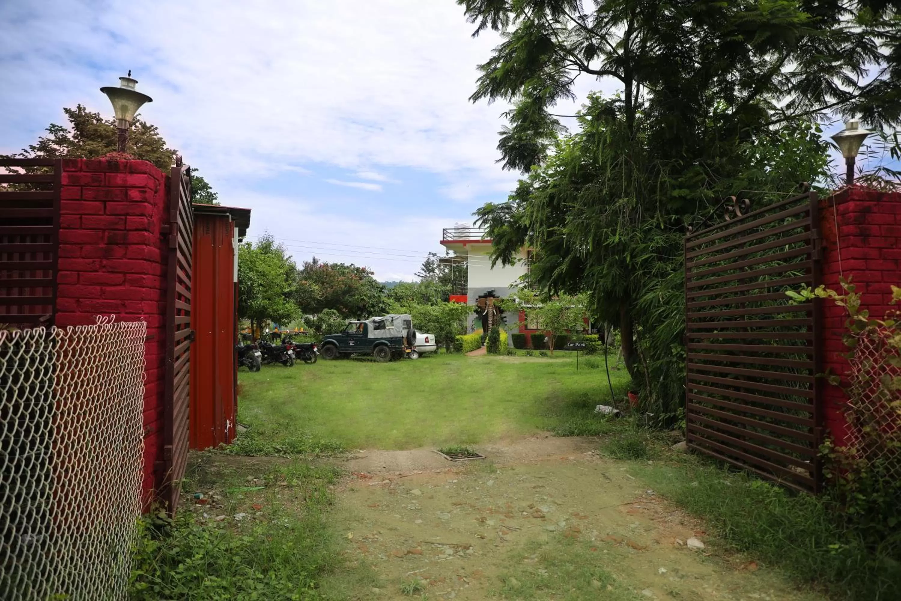 Facade/entrance in Corbett Treat Resort By Atya Hotels