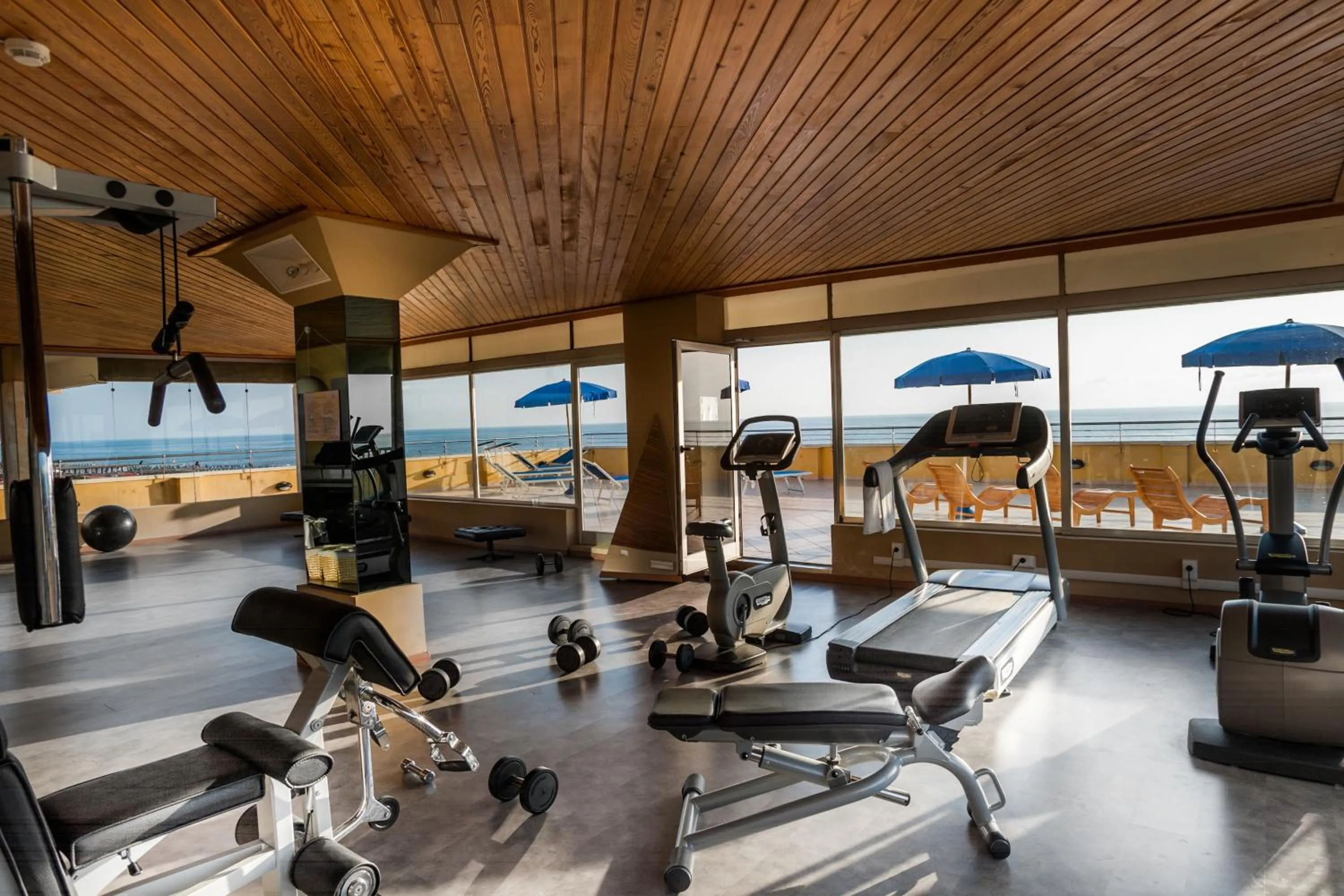 Fitness centre/facilities in Grand Hotel Continental