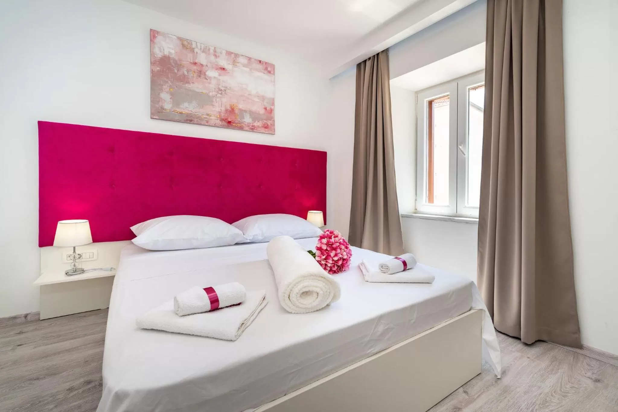 Bed in Luxury rooms Zadar old town
