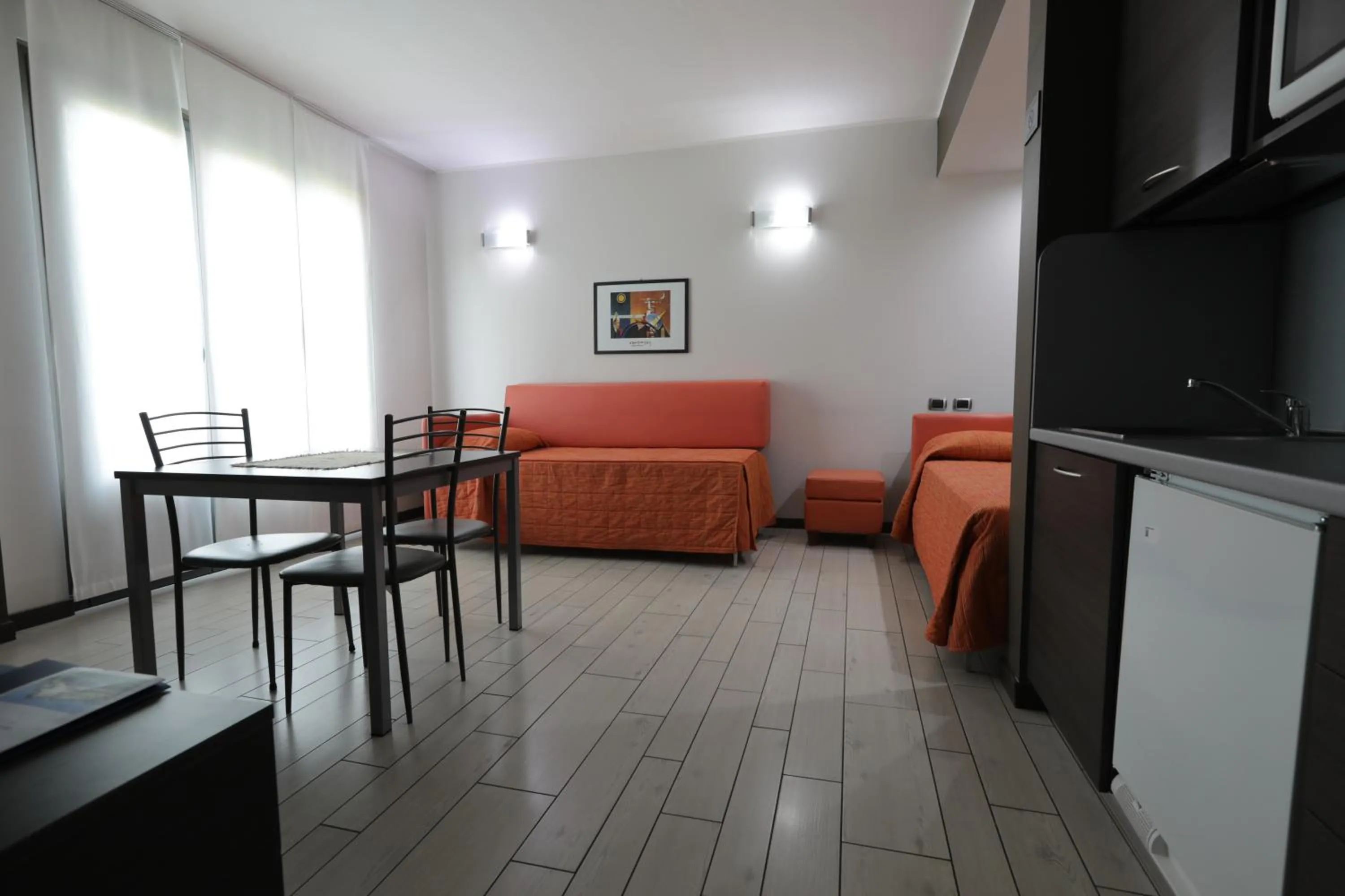 Bed in Hotel Residence Aurora