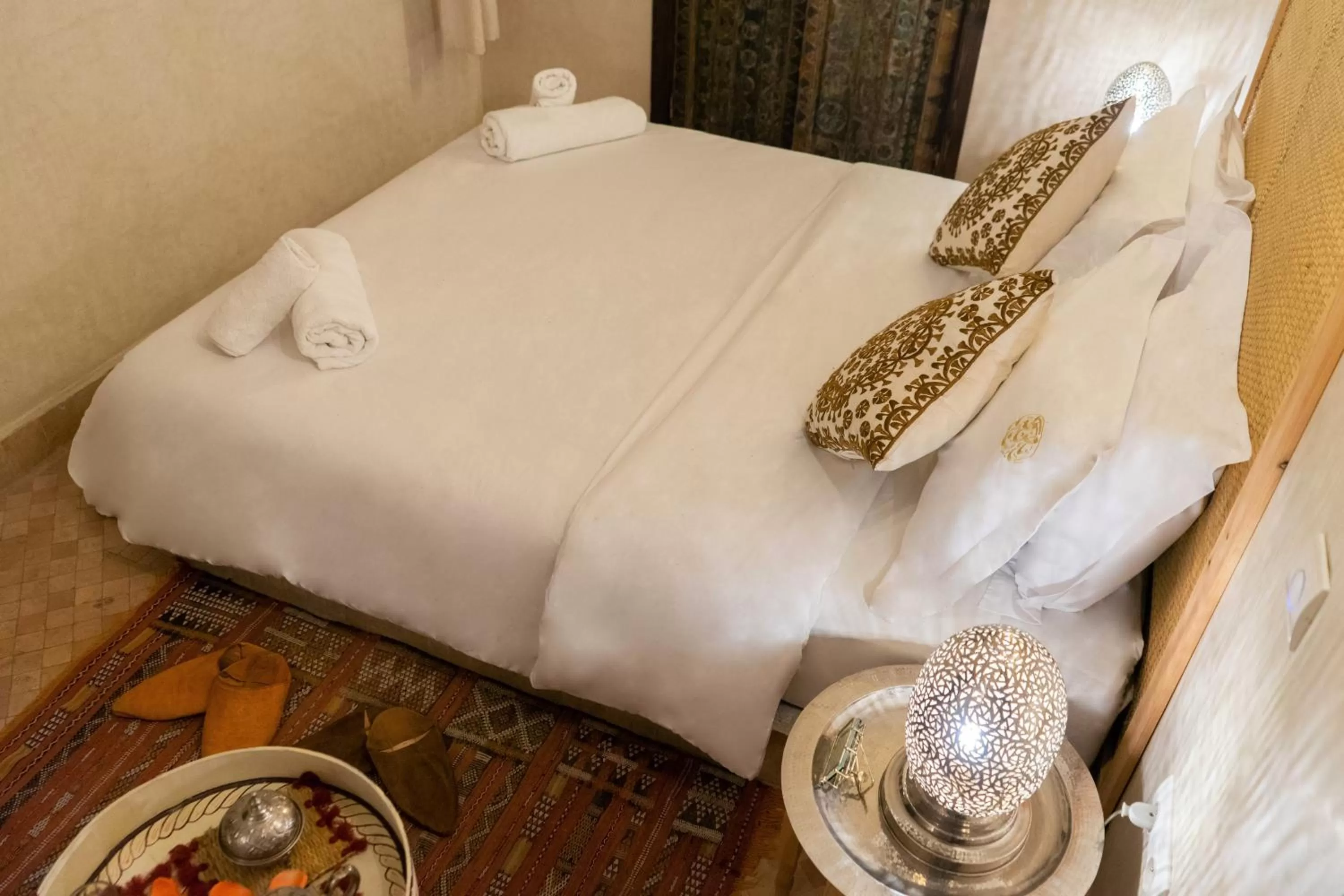 Bed in Riad Beata Bed & Breakfast