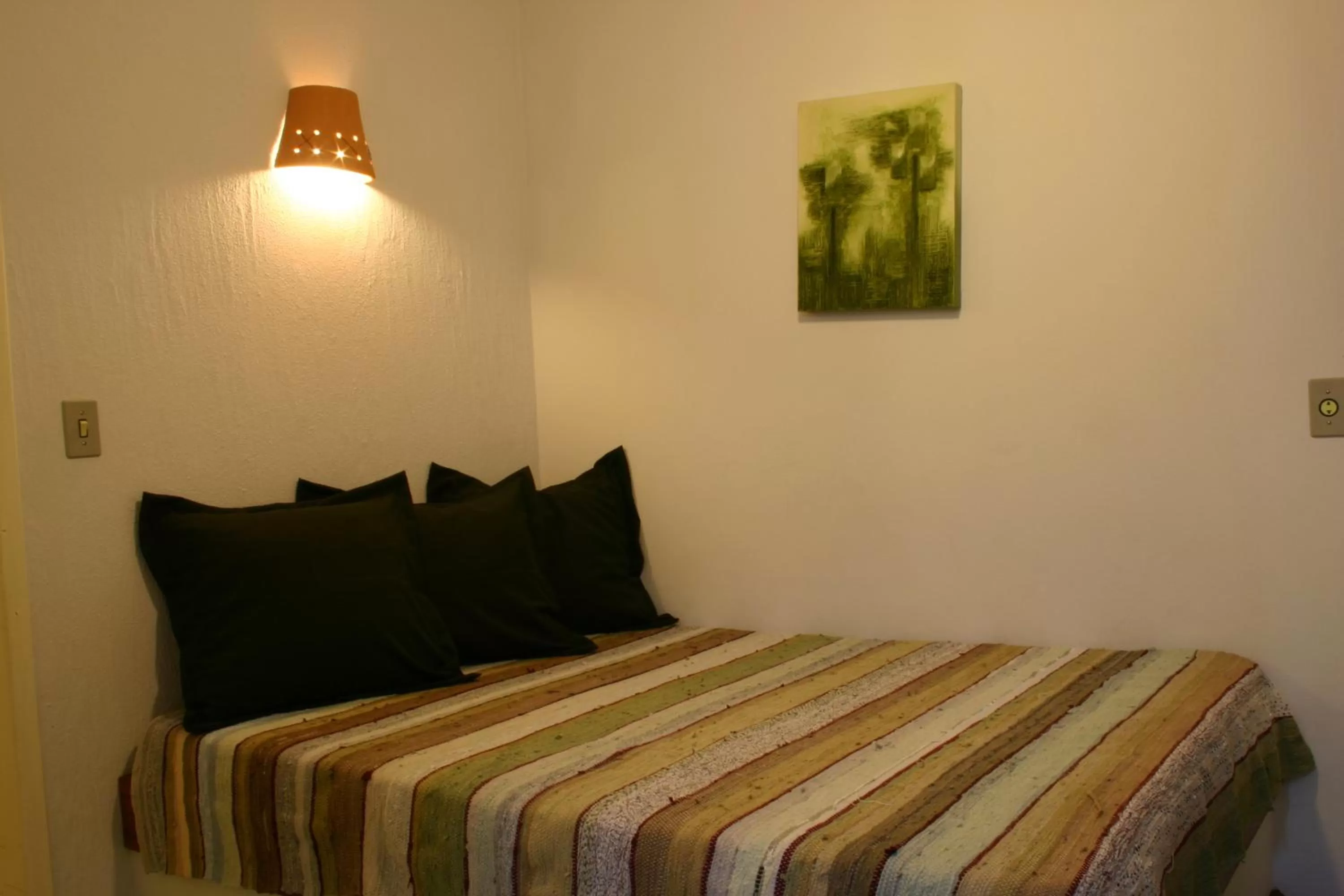 Bed in Pousada Barratur