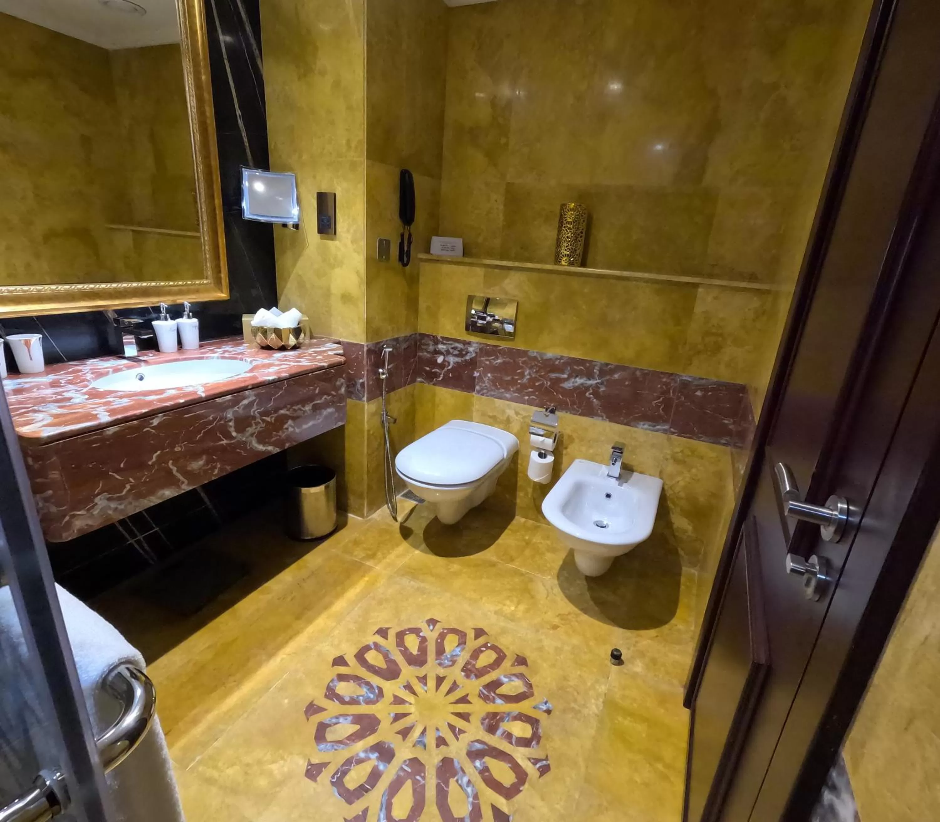 Bathroom in Crowne Plaza Kuwait Al Thuraya City by IHG