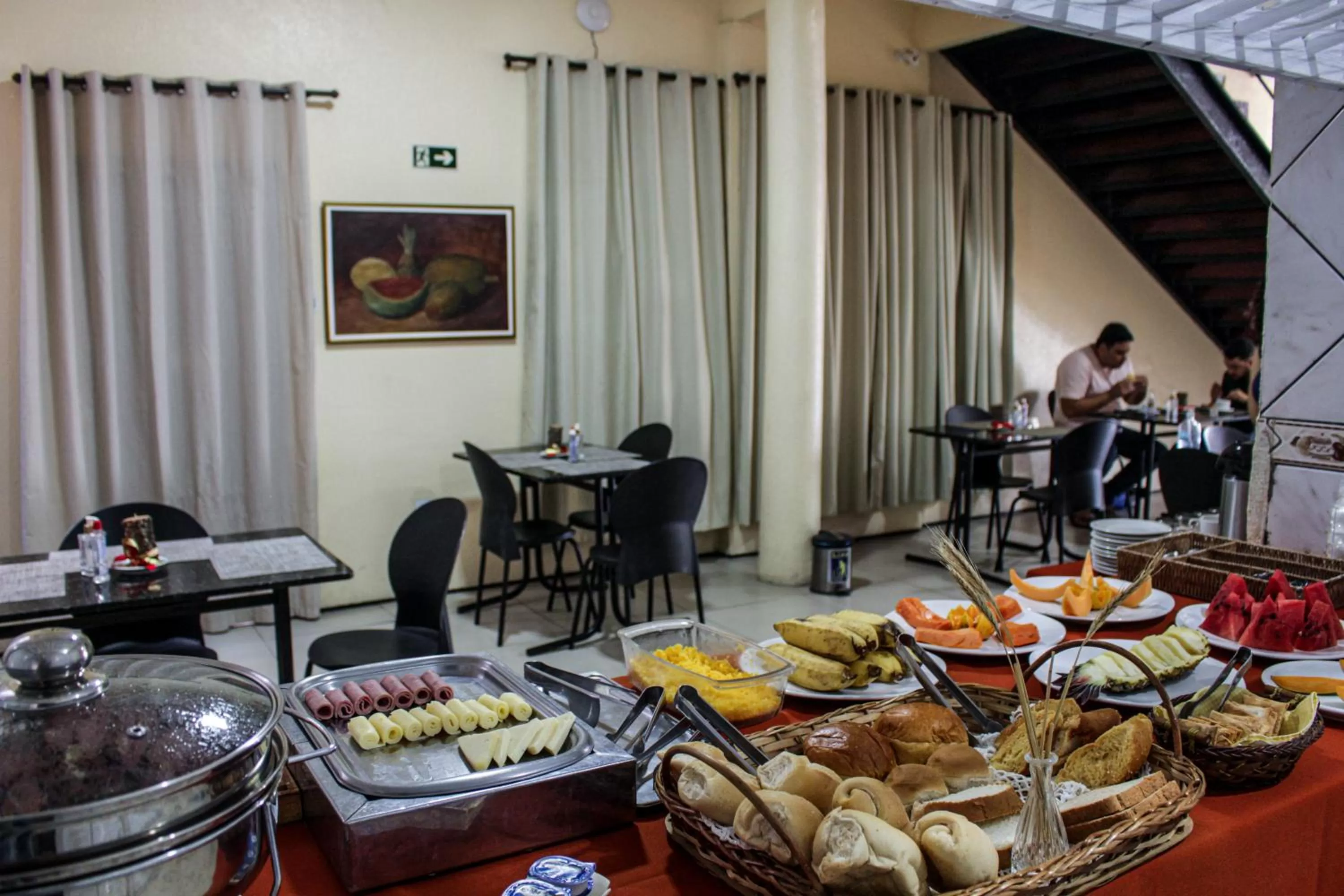 Buffet breakfast in Hotel Monólitos