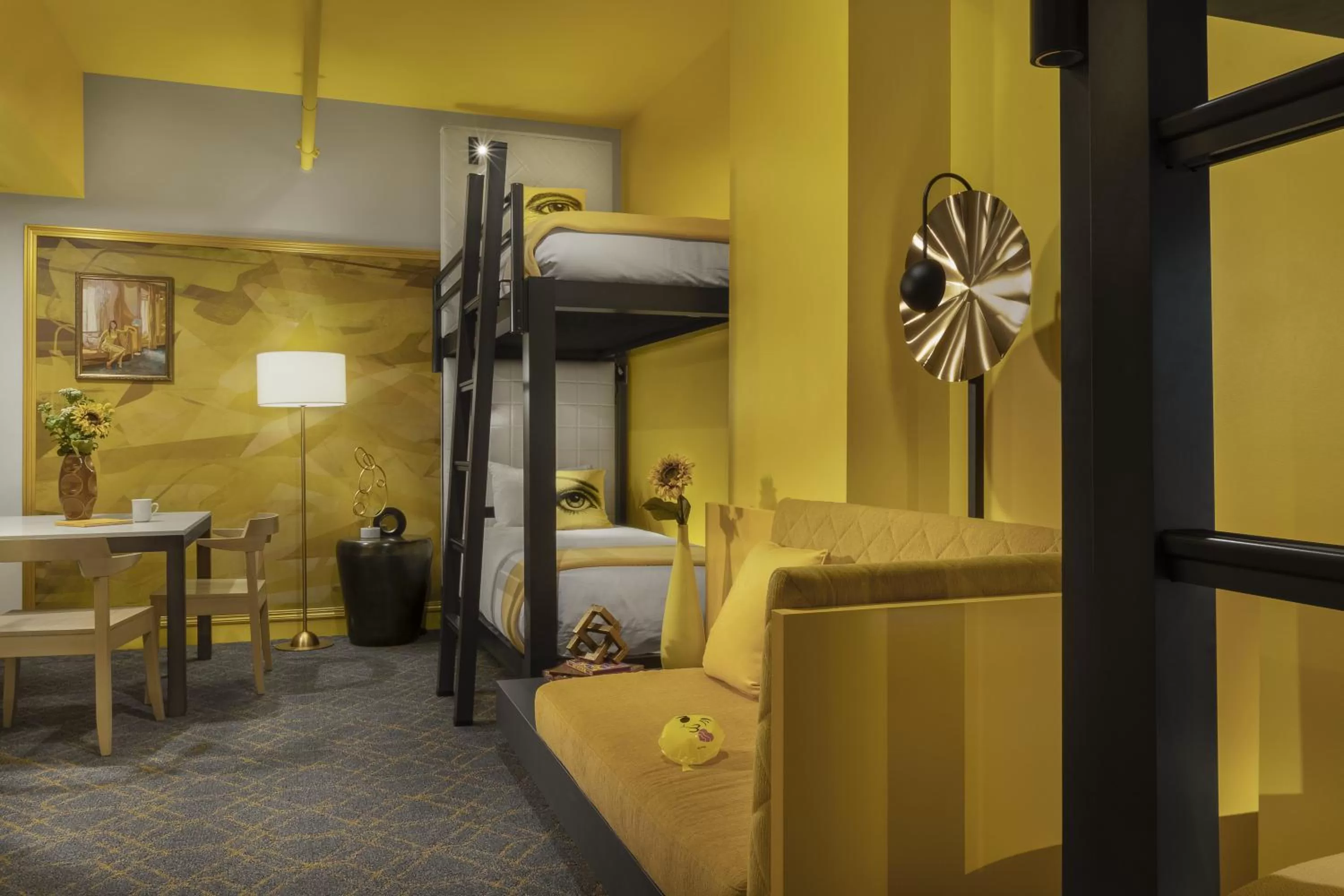 Bed in Angad Arts Hotel St Louis, Tapestry Collection by Hilton