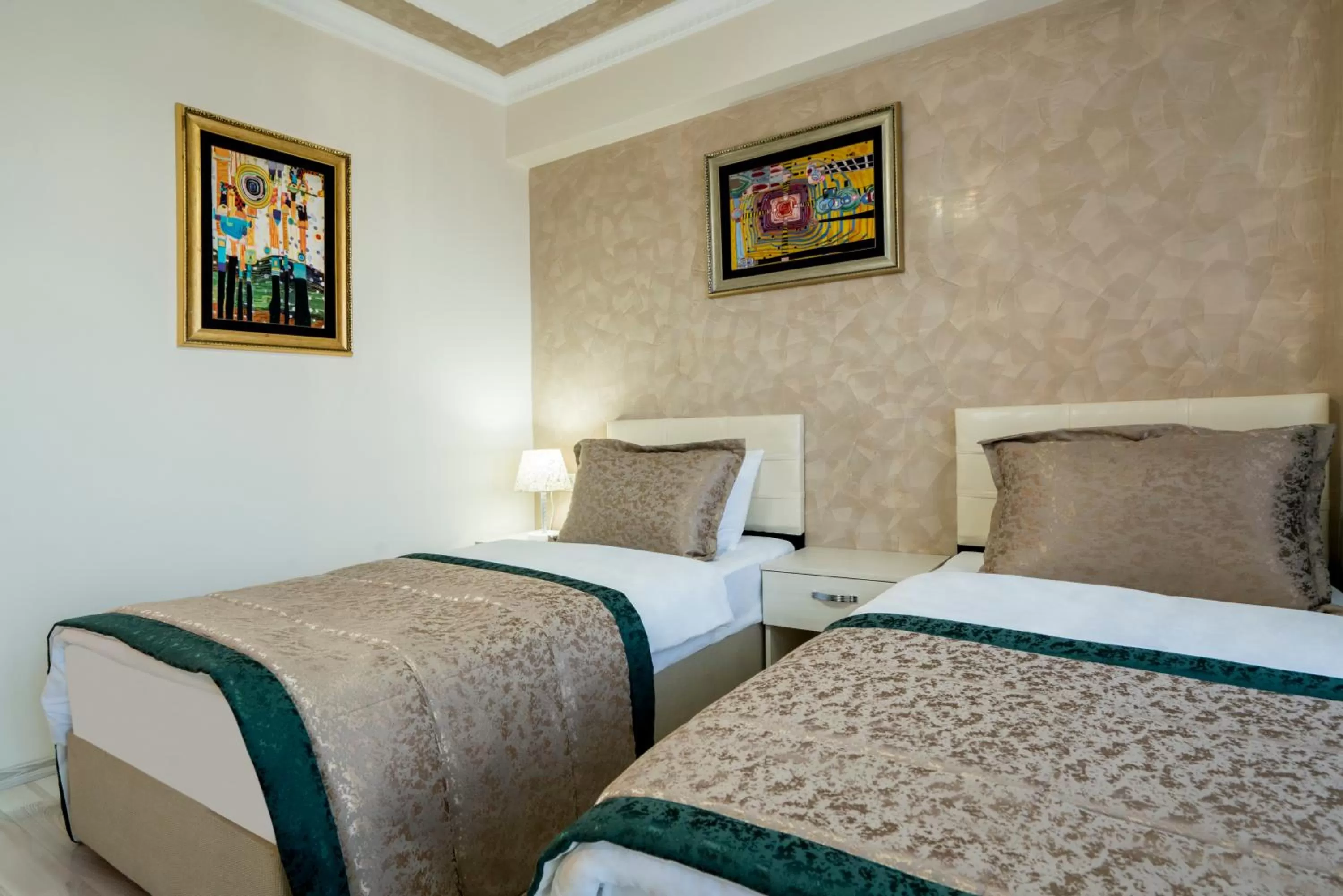 Decorative detail, Bed in ATAM HOTEL