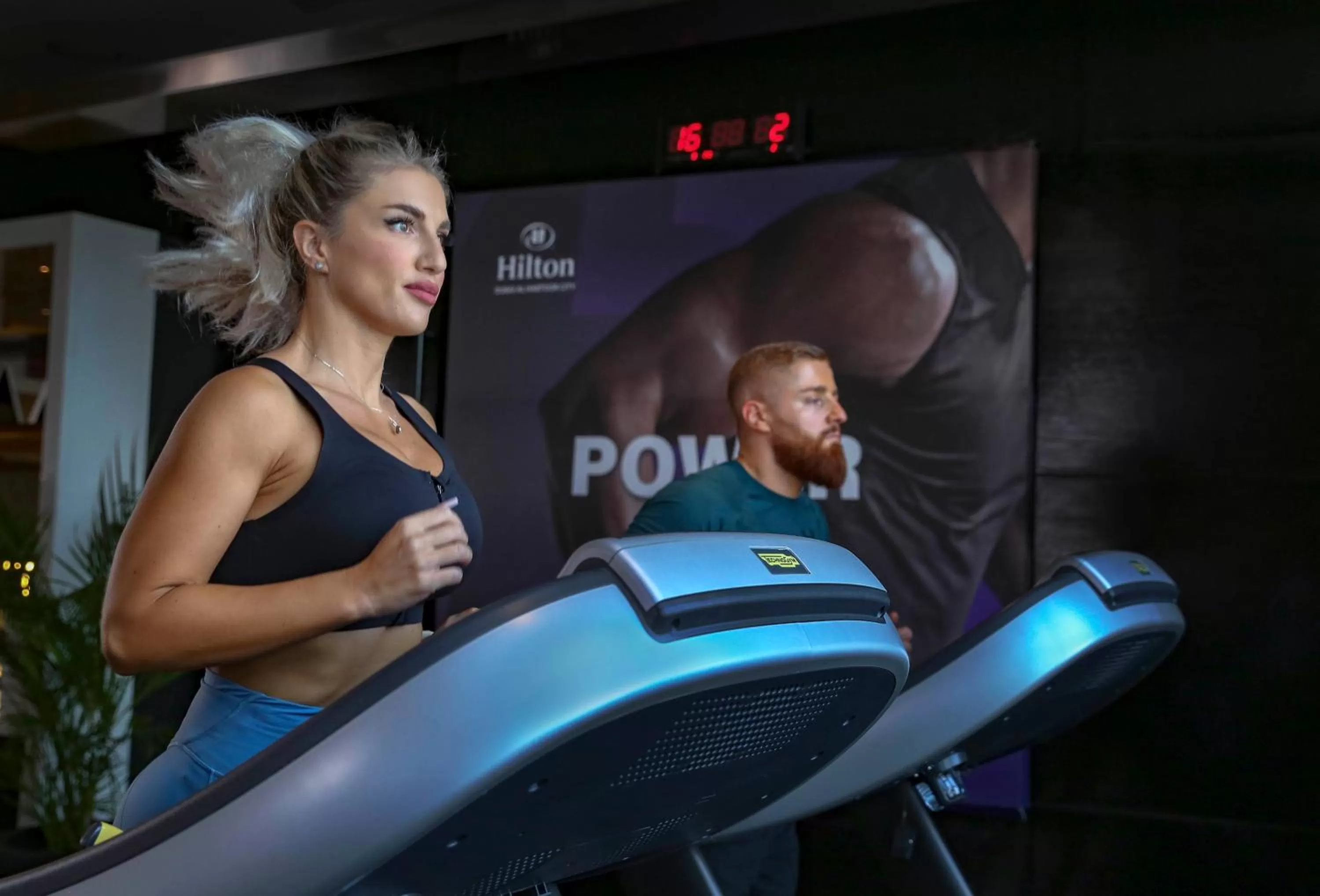 Fitness centre/facilities in Hilton Dubai Al Habtoor City