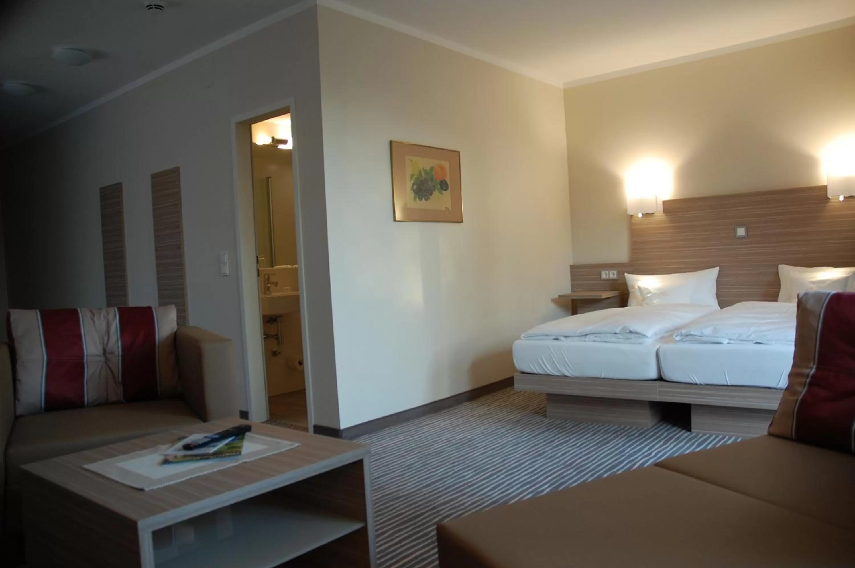 Photo of the whole room, Bed in Parkhotel Bad Bevensen ,ThermePlus