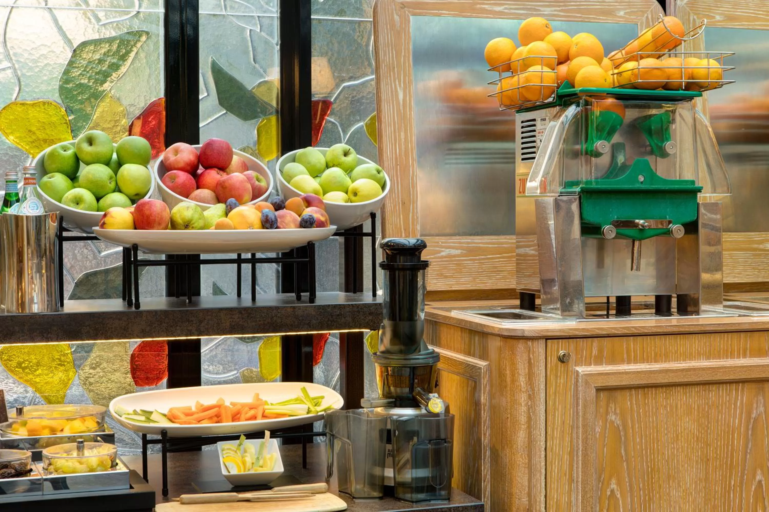 Buffet breakfast in Hotel Capitol Milano